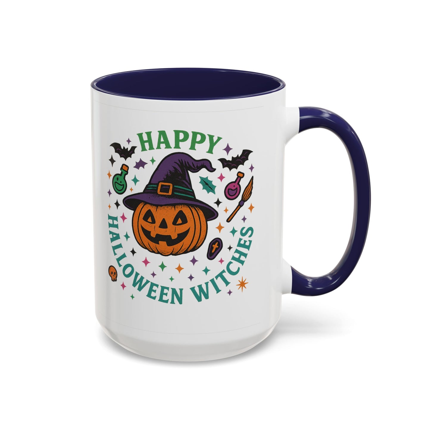 Halloween Witches Coffee Mug - Spooky Seasonal Drinkware, Perfect for Fall, Halloween Parties, Witch Lovers, Gifting