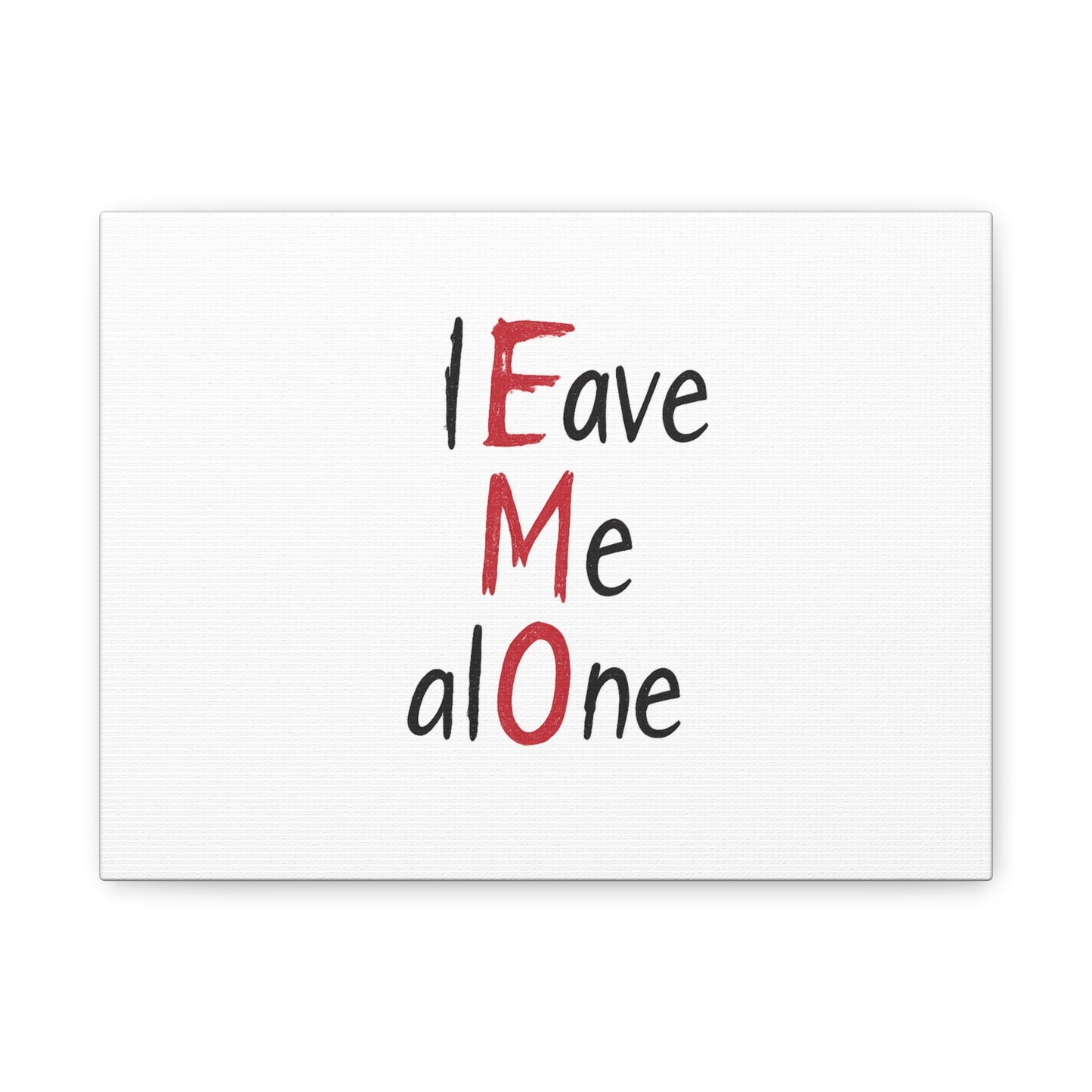 Emo Art Canvas Print, Emo Decor, Alternative Wall Art, Gift for Emo Fans, Room Decor