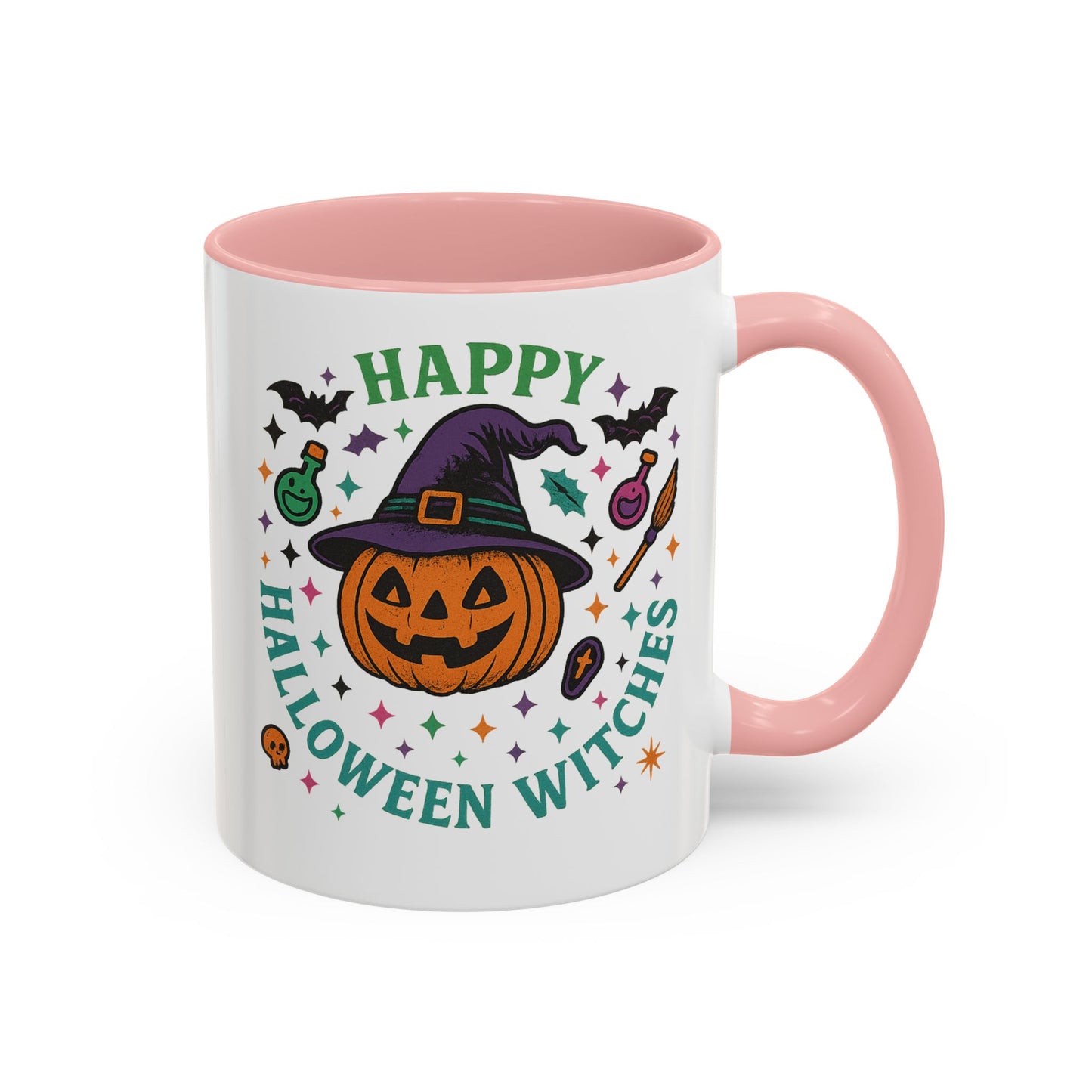 Halloween Witches Coffee Mug - Spooky Seasonal Drinkware, Perfect for Fall, Halloween Parties, Witch Lovers, Gifting