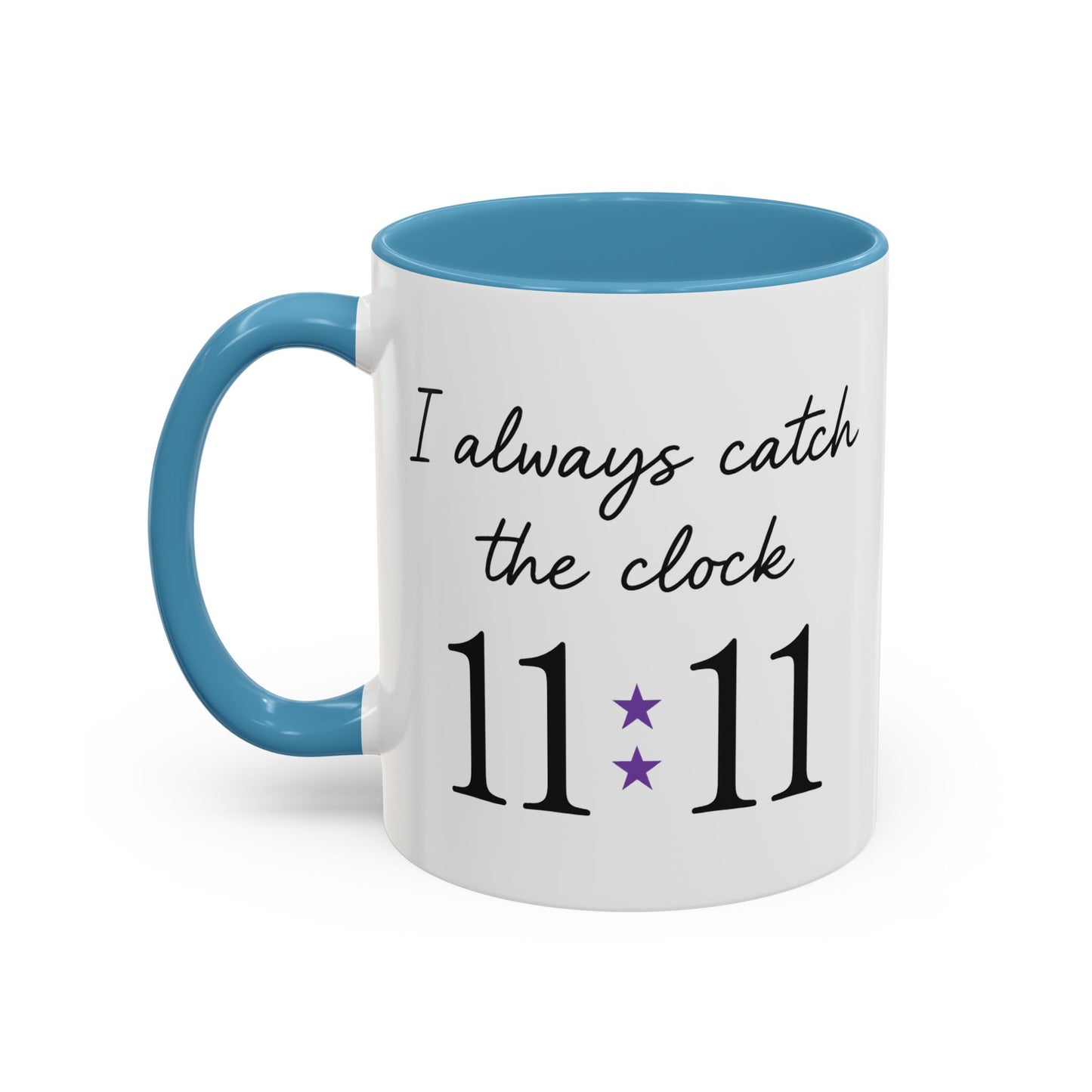 11:11 Coffee Mug - Inspirational Gift, Unique Ceramic Mug, Timekeeper Mug, Novelty Coffee Cup, Spiritual Awakening, Motivational Mug
