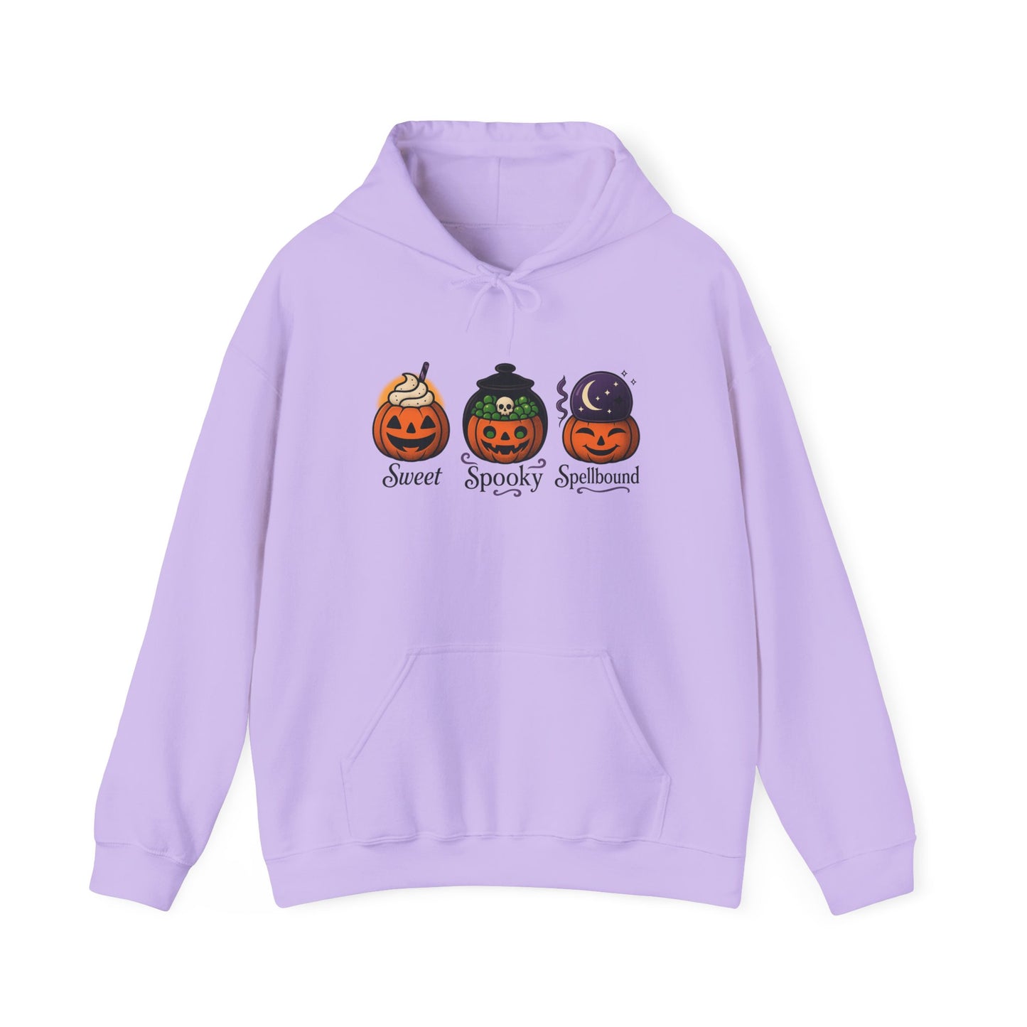 Halloween Pumpkin Hoodie - Sweet, Spooky, Stylish Sweatshirt for Fall, Cozy Gift, Autumn Vibes, Unisex Halloween Apparel