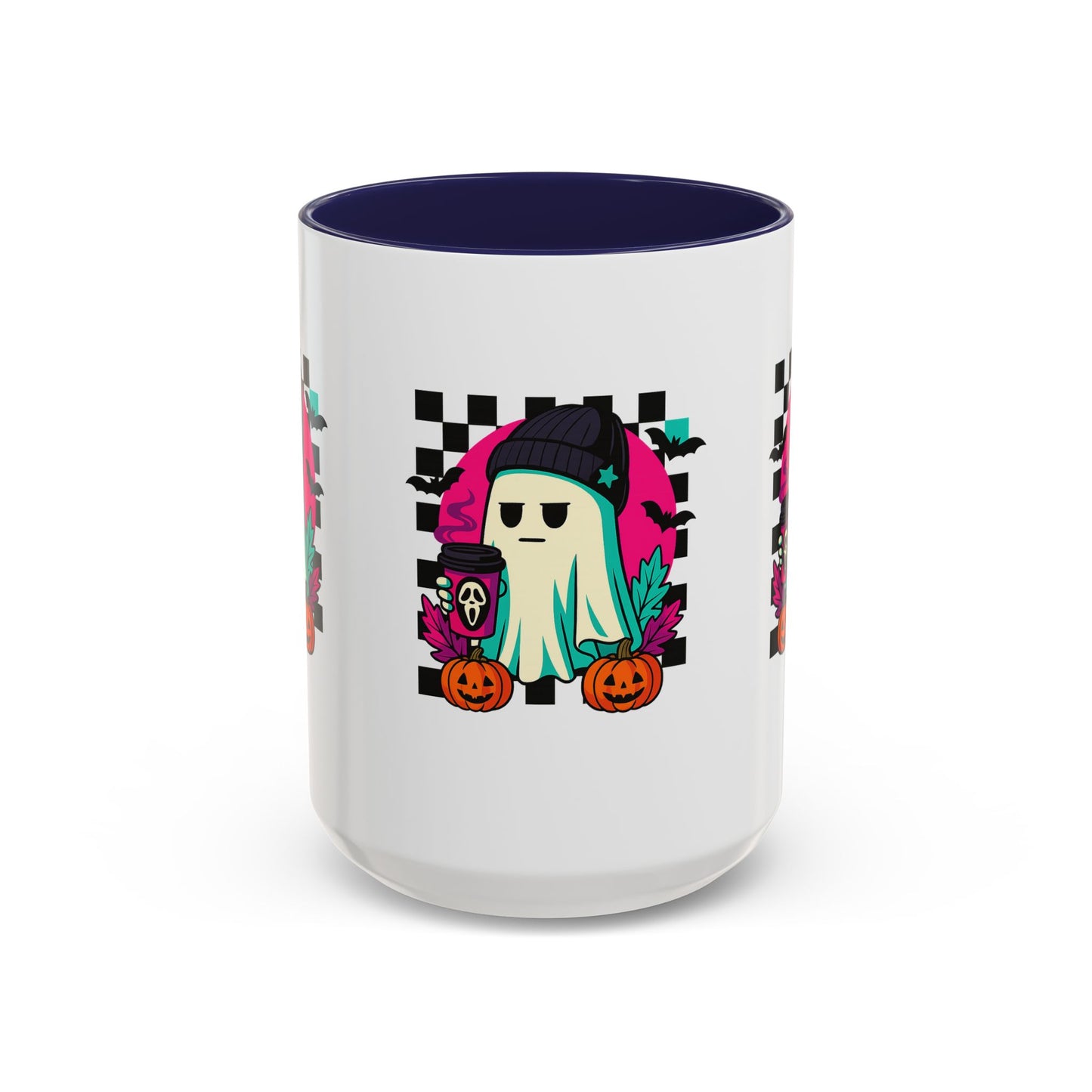 Spooky Ghost Coffee Mug, Halloween Mug, Cute Ghost Mug, Gift for Ghost Lovers, Fall Decor, Fun Coffee Cup