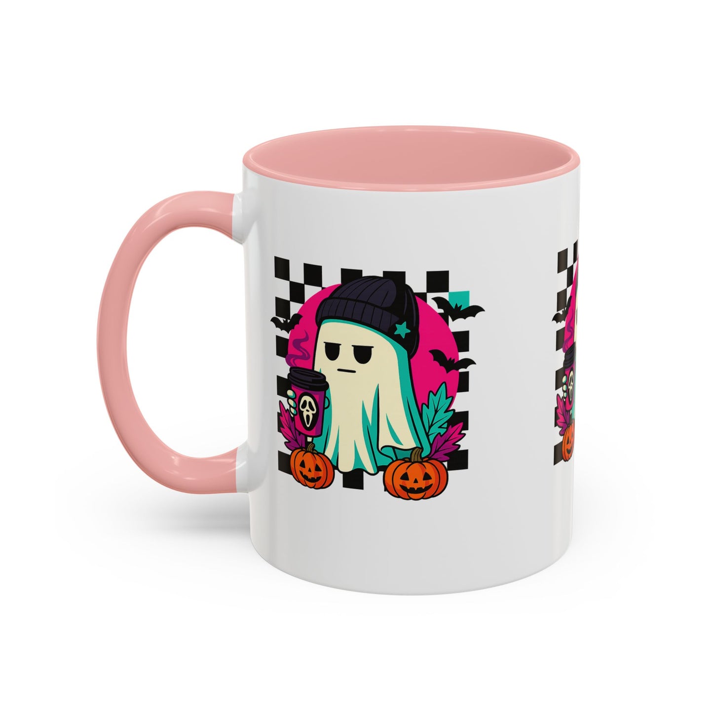 Spooky Ghost Coffee Mug, Halloween Mug, Cute Ghost Mug, Gift for Ghost Lovers, Fall Decor, Fun Coffee Cup