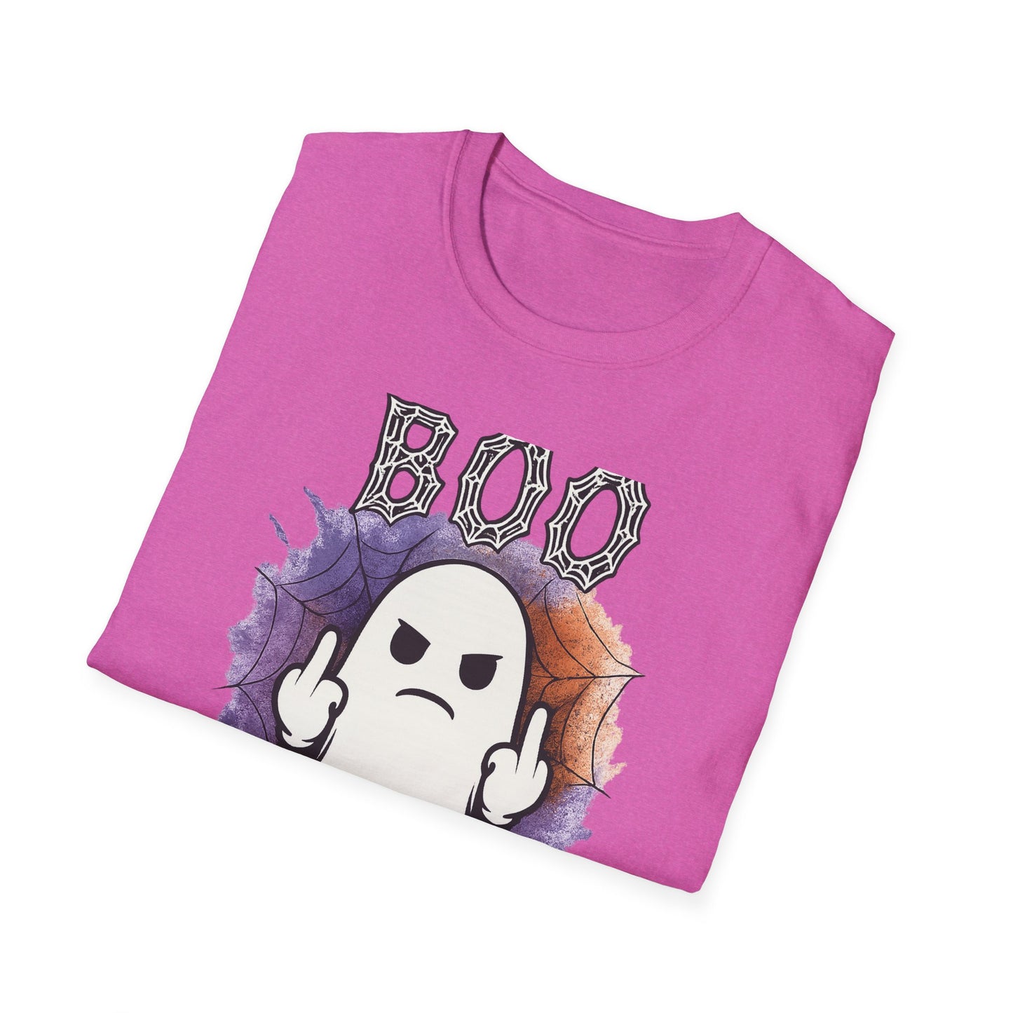 Boo Off Ghost T-Shirt | Funny Halloween Tee, Unisex Graphic Shirt, Halloween Party Outfit, Ghost Lover Gift, Spooky Season Apparel