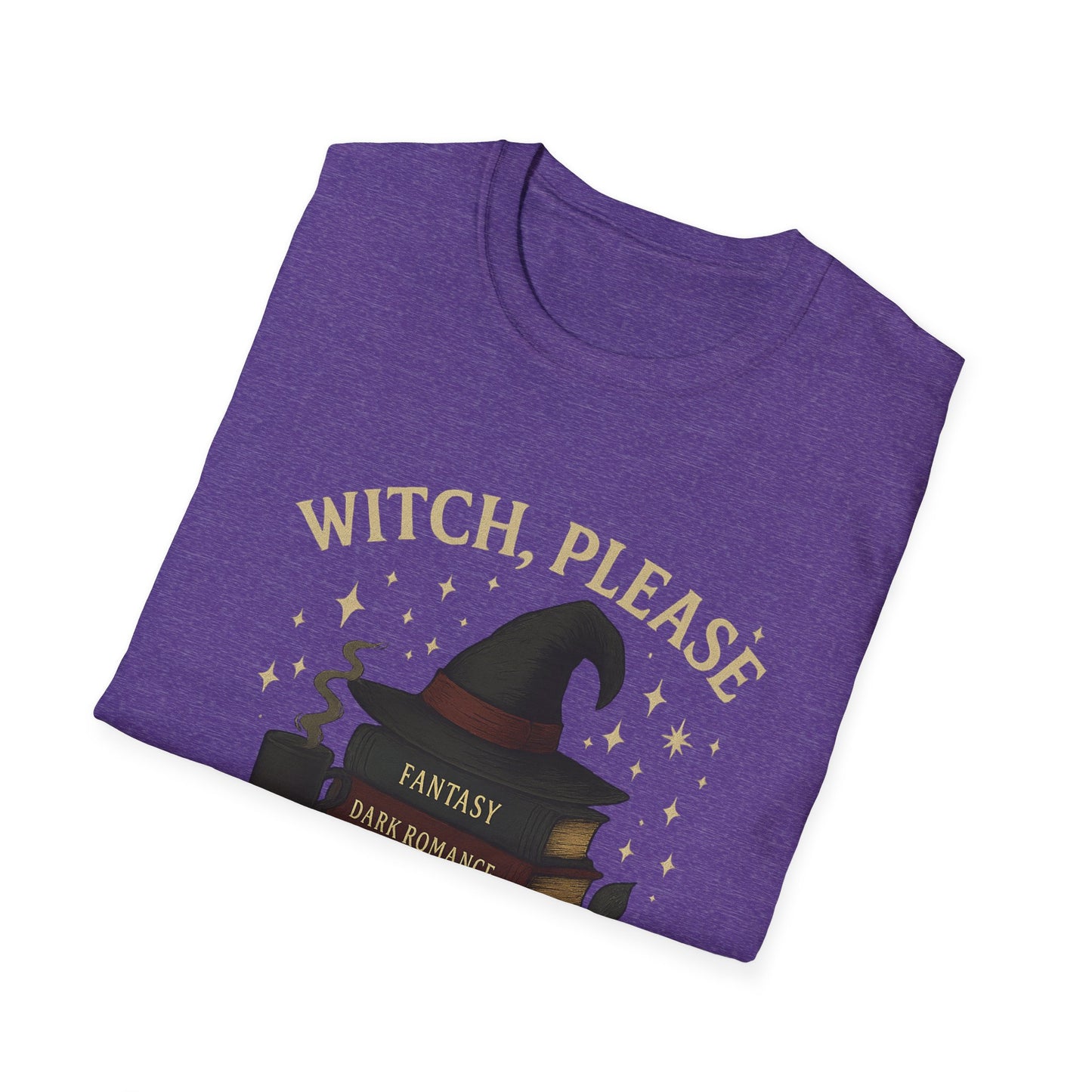 Witchy Book Lover T-Shirt | Fantasy T-Shirt, Gift for Bookworms, Witchy Vibes, Reading Apparel, Cozy Tee