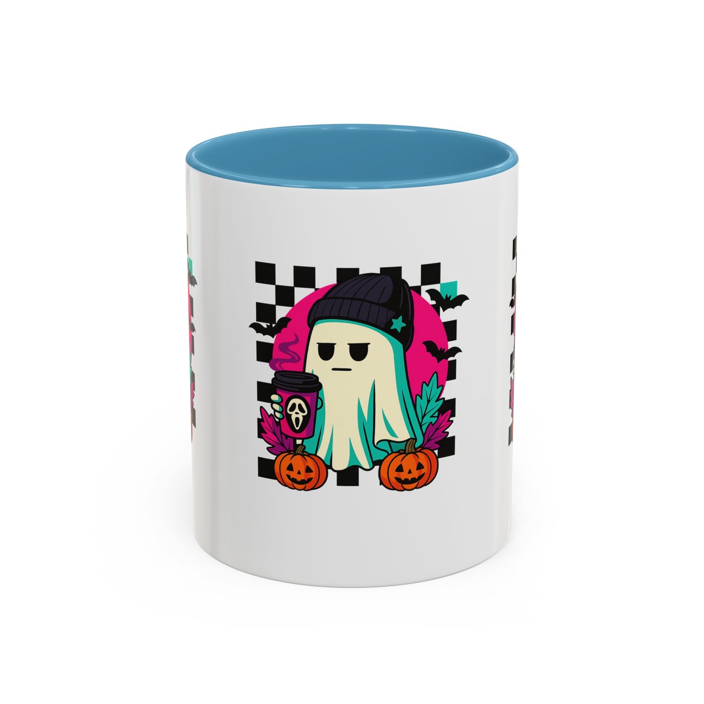Spooky Ghost Coffee Mug, Halloween Mug, Cute Ghost Mug, Gift for Ghost Lovers, Fall Decor, Fun Coffee Cup
