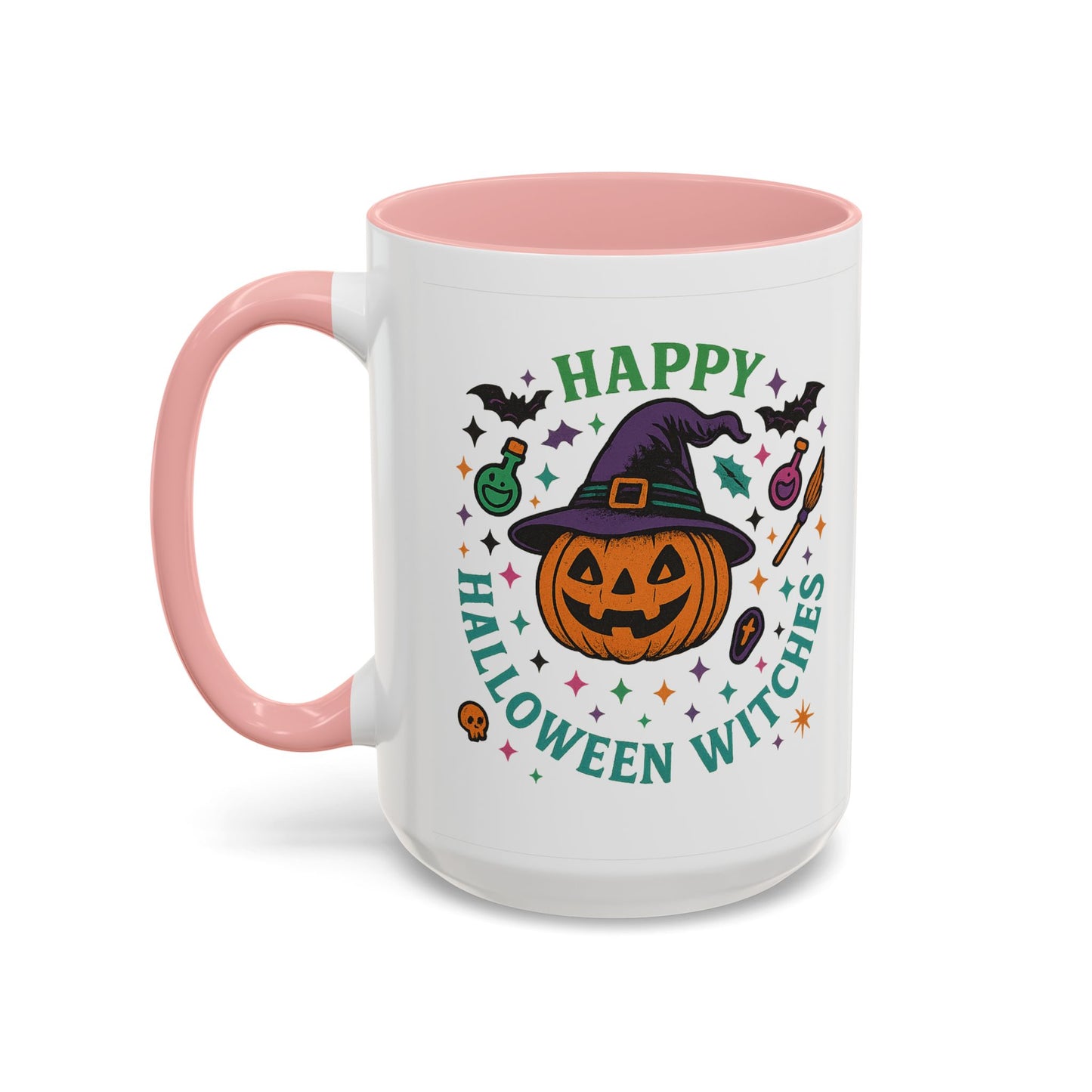 Halloween Witches Coffee Mug - Spooky Seasonal Drinkware, Perfect for Fall, Halloween Parties, Witch Lovers, Gifting