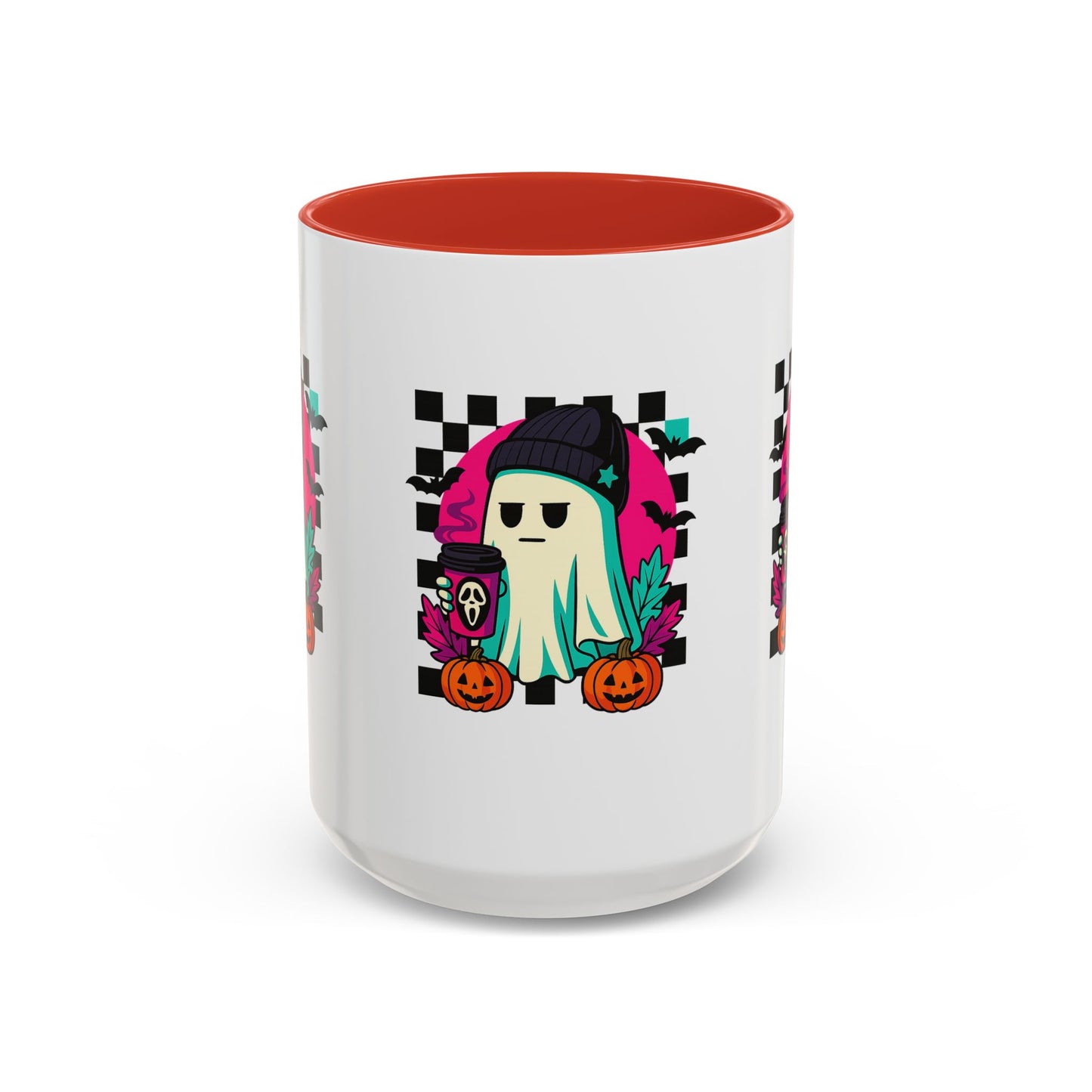 Spooky Ghost Coffee Mug, Halloween Mug, Cute Ghost Mug, Gift for Ghost Lovers, Fall Decor, Fun Coffee Cup