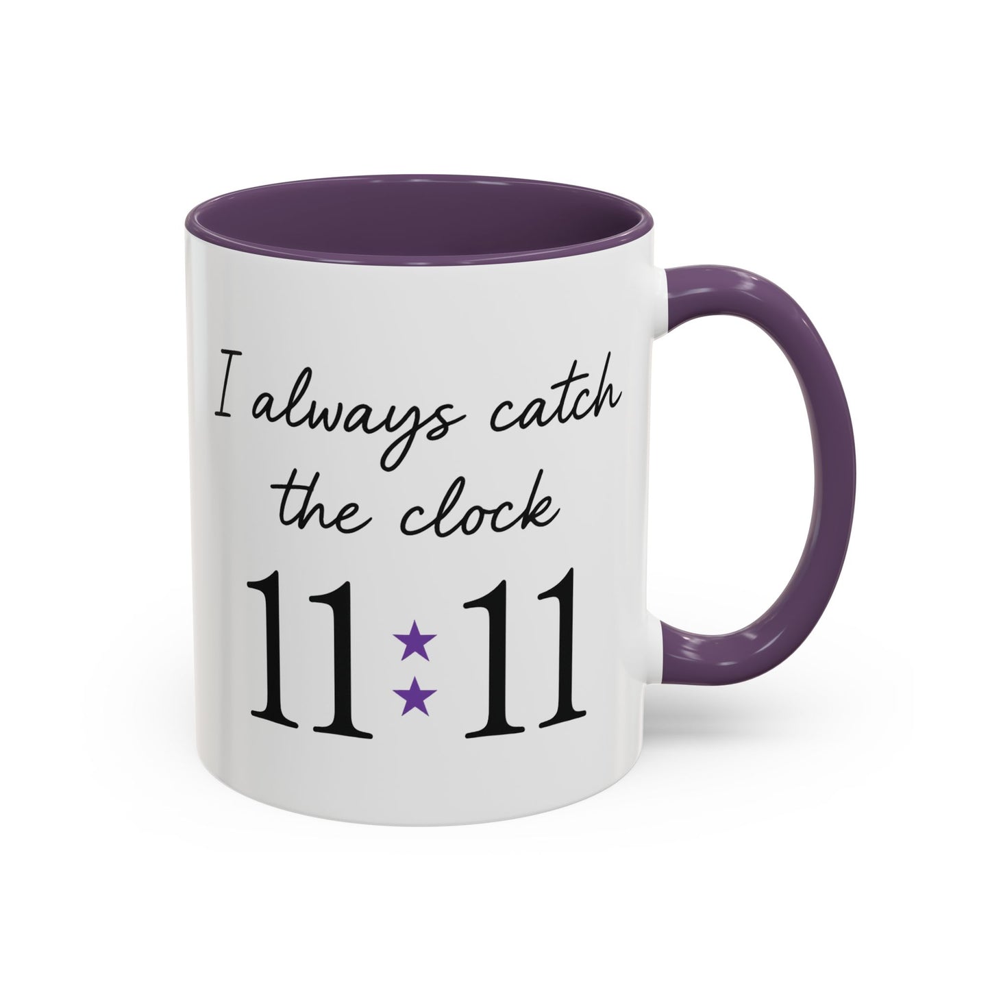 11:11 Coffee Mug - Inspirational Gift, Unique Ceramic Mug, Timekeeper Mug, Novelty Coffee Cup, Spiritual Awakening, Motivational Mug
