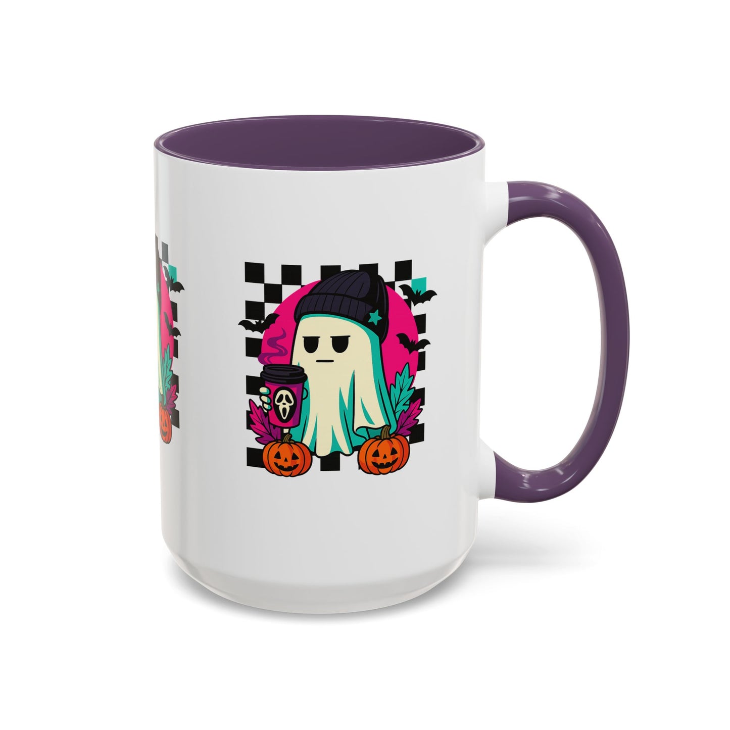 Spooky Ghost Coffee Mug, Halloween Mug, Cute Ghost Mug, Gift for Ghost Lovers, Fall Decor, Fun Coffee Cup