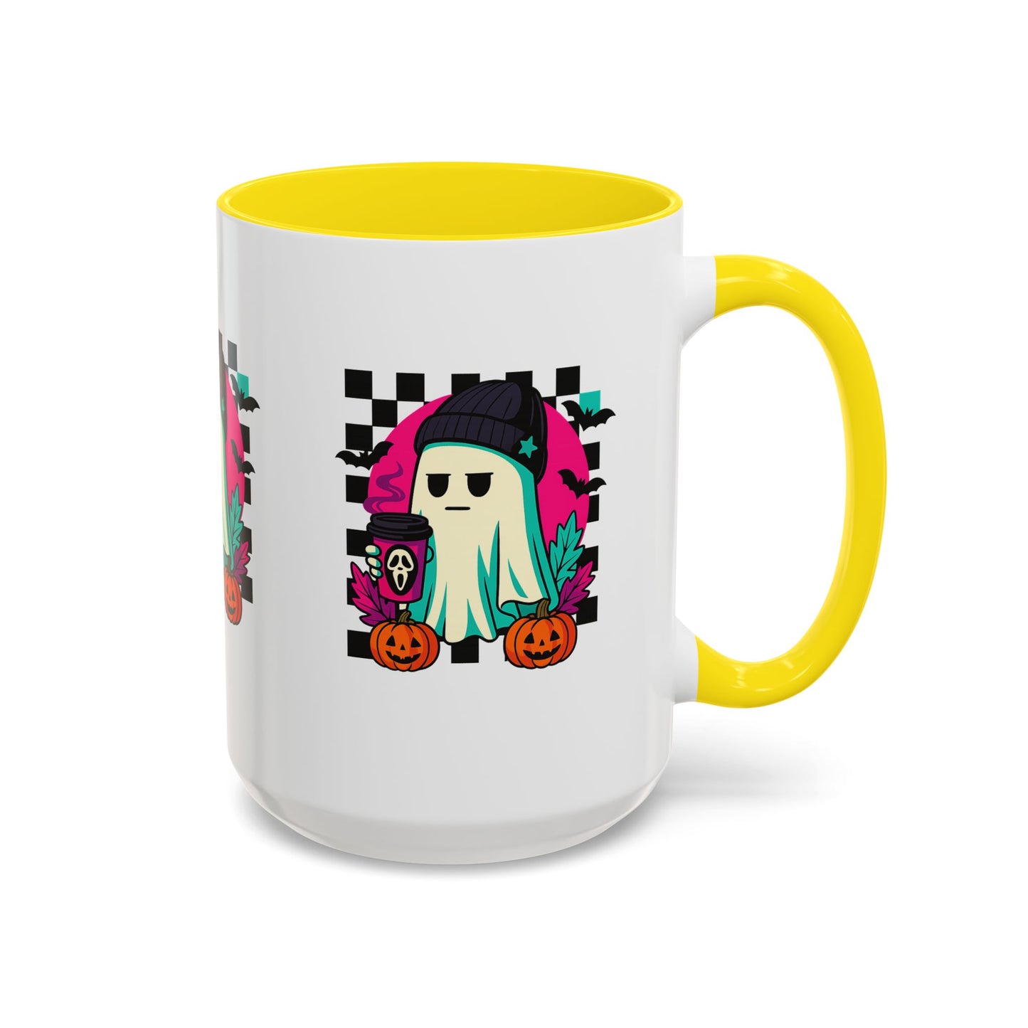Spooky Ghost Coffee Mug, Halloween Mug, Cute Ghost Mug, Gift for Ghost Lovers, Fall Decor, Fun Coffee Cup