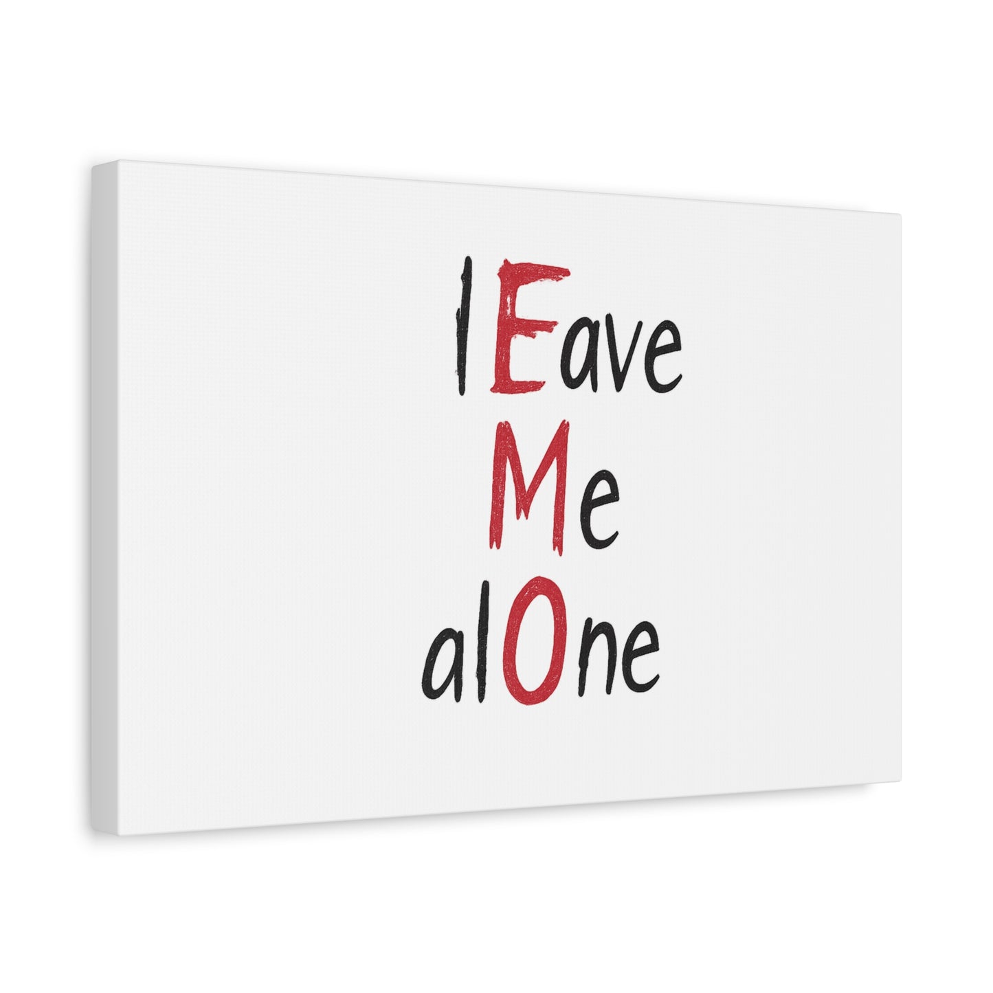 Emo Art Canvas Print, Emo Decor, Alternative Wall Art, Gift for Emo Fans, Room Decor