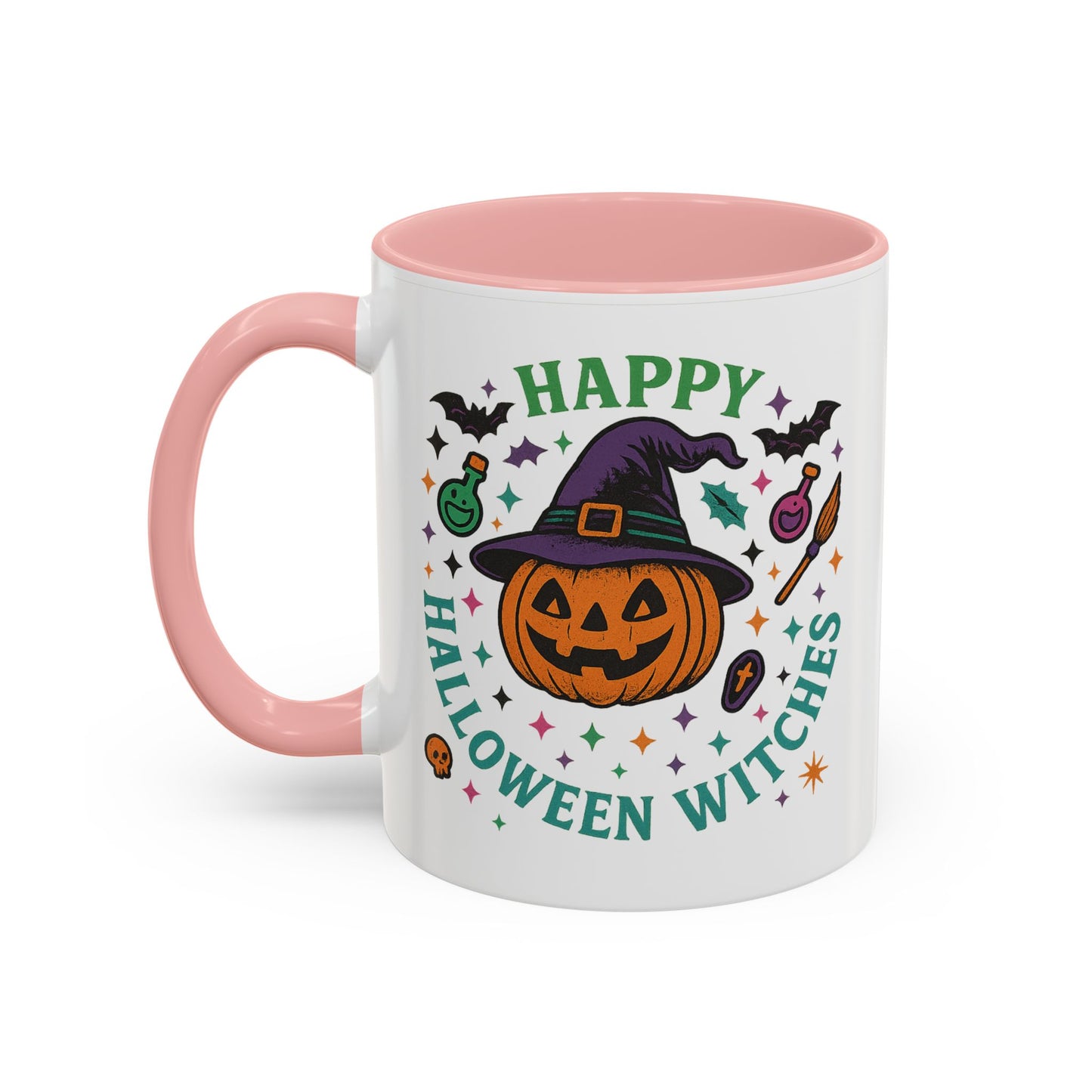 Halloween Witches Coffee Mug - Spooky Seasonal Drinkware, Perfect for Fall, Halloween Parties, Witch Lovers, Gifting