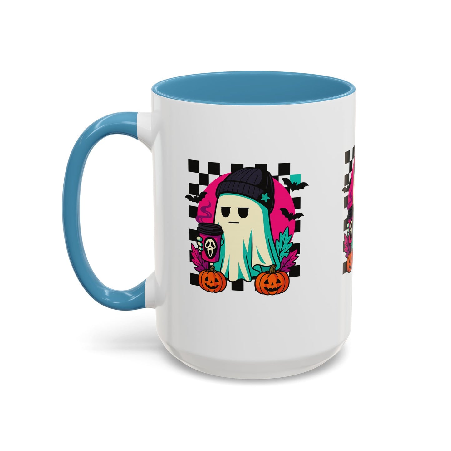 Spooky Ghost Coffee Mug, Halloween Mug, Cute Ghost Mug, Gift for Ghost Lovers, Fall Decor, Fun Coffee Cup