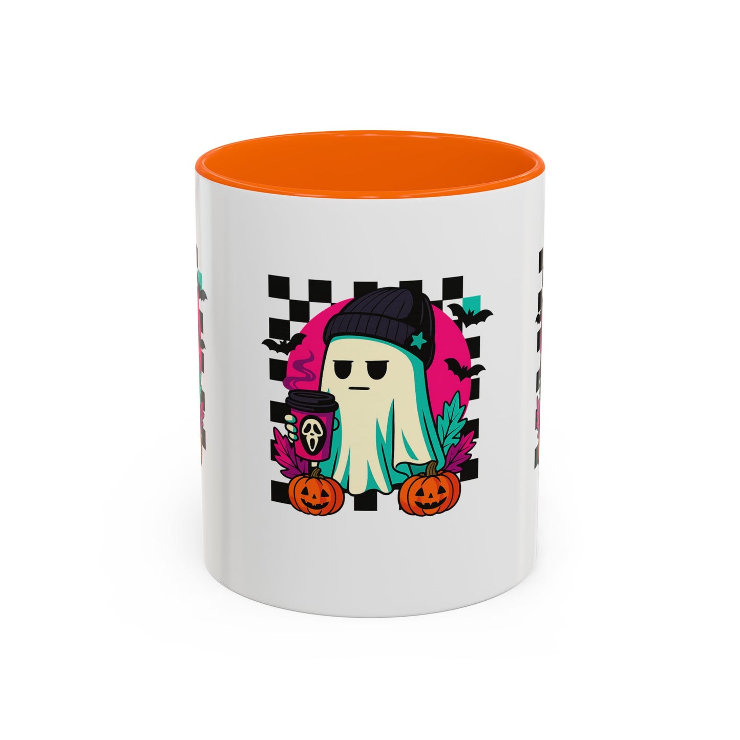 Spooky Ghost Coffee Mug, Halloween Mug, Cute Ghost Mug, Gift for Ghost Lovers, Fall Decor, Fun Coffee Cup