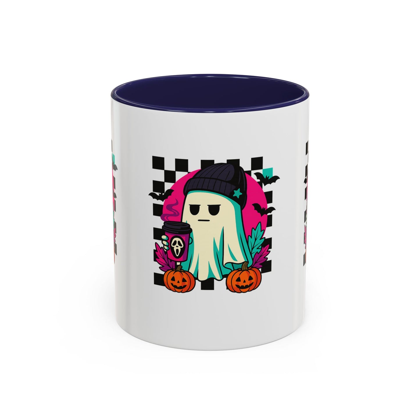 Spooky Ghost Coffee Mug, Halloween Mug, Cute Ghost Mug, Gift for Ghost Lovers, Fall Decor, Fun Coffee Cup