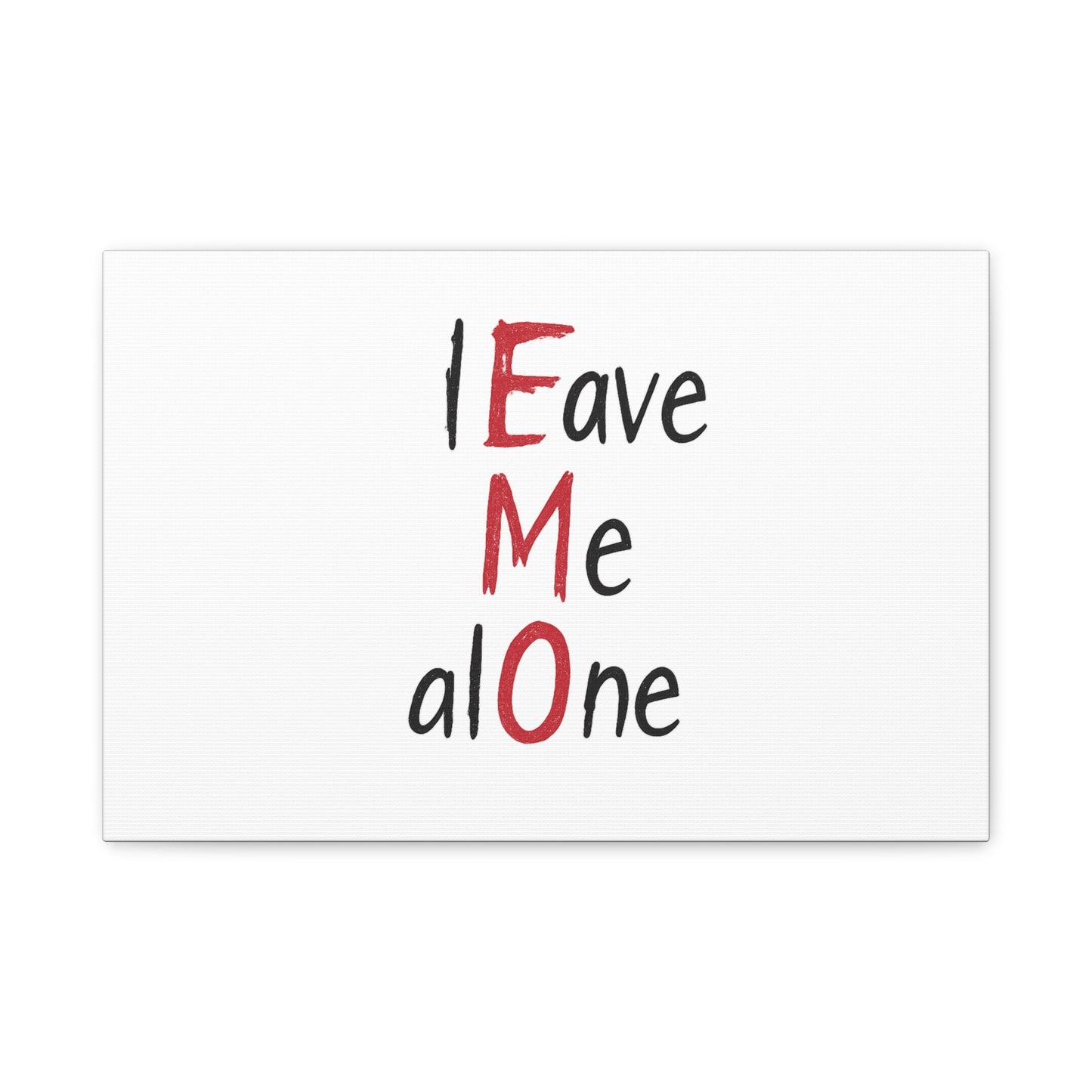 Emo Art Canvas Print, Emo Decor, Alternative Wall Art, Gift for Emo Fans, Room Decor