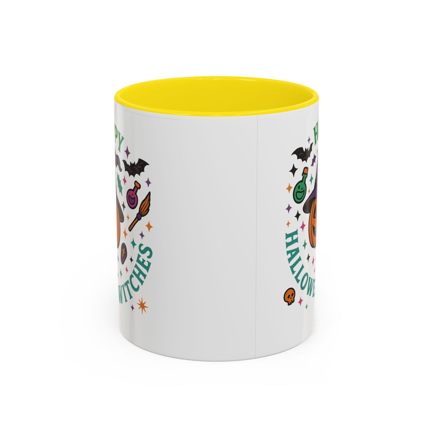 Halloween Witches Coffee Mug - Spooky Seasonal Drinkware, Perfect for Fall, Halloween Parties, Witch Lovers, Gifting