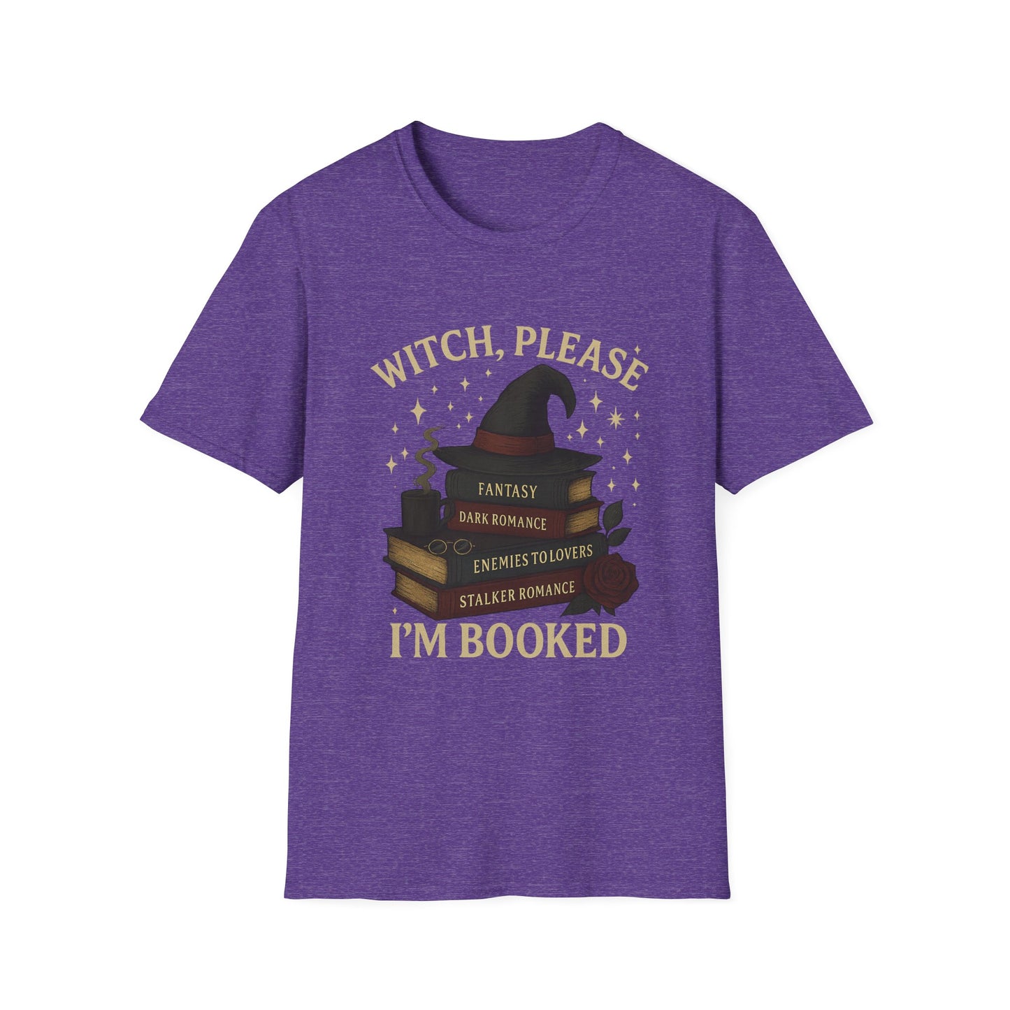 Witchy Book Lover T-Shirt | Fantasy T-Shirt, Gift for Bookworms, Witchy Vibes, Reading Apparel, Cozy Tee