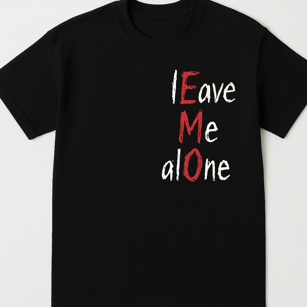 Emotional Statement Tee: Unisex Heavy Cotton T-Shirt, Perfect for Casual Outfits, Gift for Friends, Emo Style, Streetwear, Self-Expression