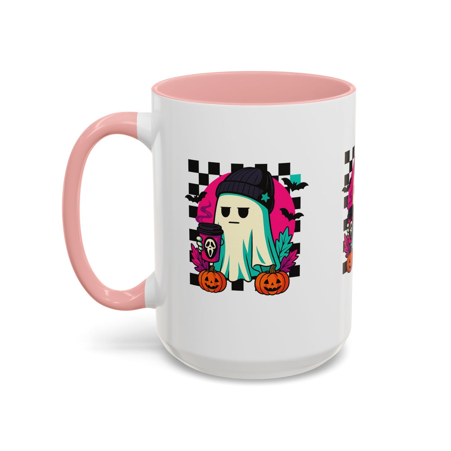 Spooky Ghost Coffee Mug, Halloween Mug, Cute Ghost Mug, Gift for Ghost Lovers, Fall Decor, Fun Coffee Cup