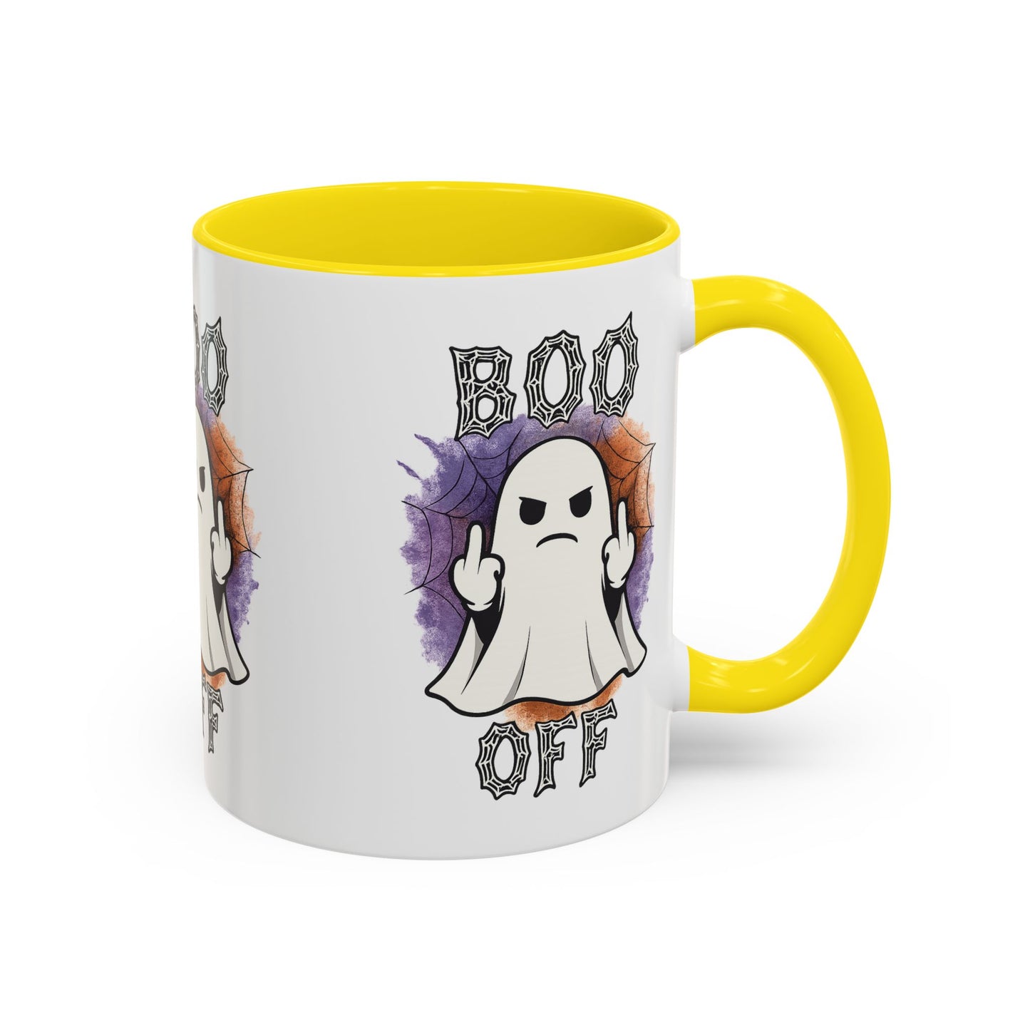 Funny Halloween Ghost Coffee Mug - Boo Off, Spooky Gift, Unique Halloween Decor, Party Favor, Witchy Humor