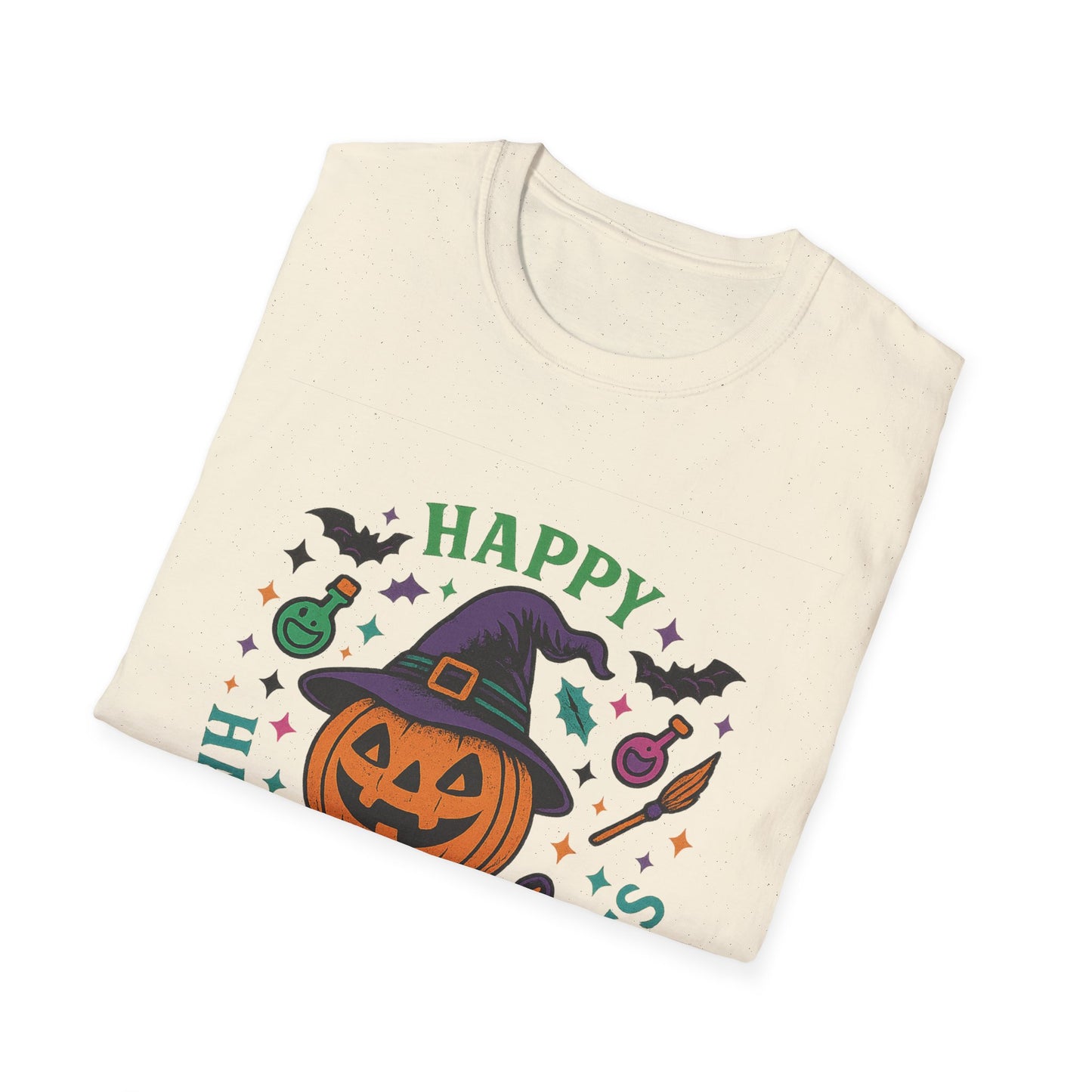 Happy Halloween Witches T-Shirt, Unisex Tee, Halloween Costume Shirt, Fall Fest Tee, Witch Lover Gift, Pumpkin Graphic Tee