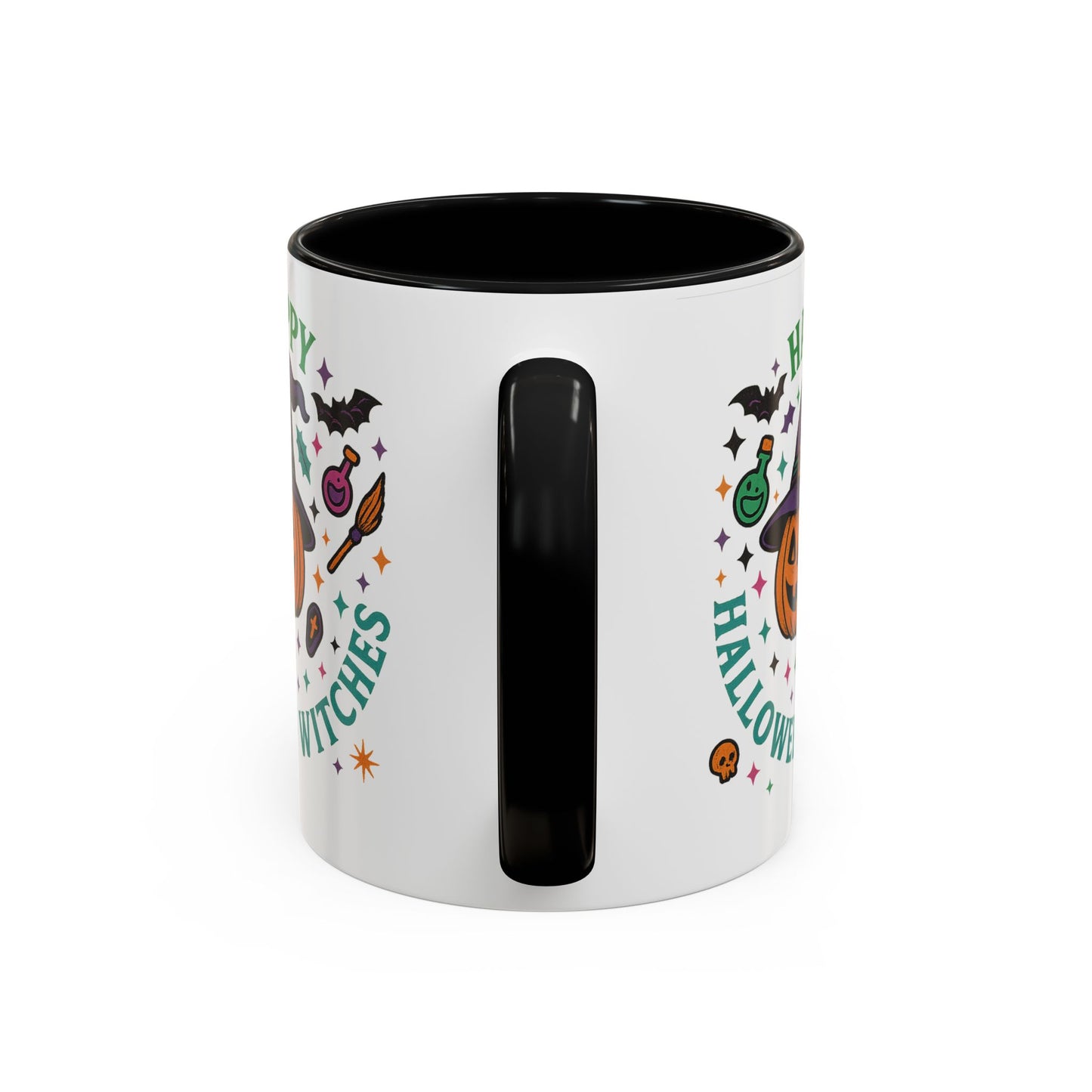 Halloween Witches Coffee Mug - Spooky Seasonal Drinkware, Perfect for Fall, Halloween Parties, Witch Lovers, Gifting