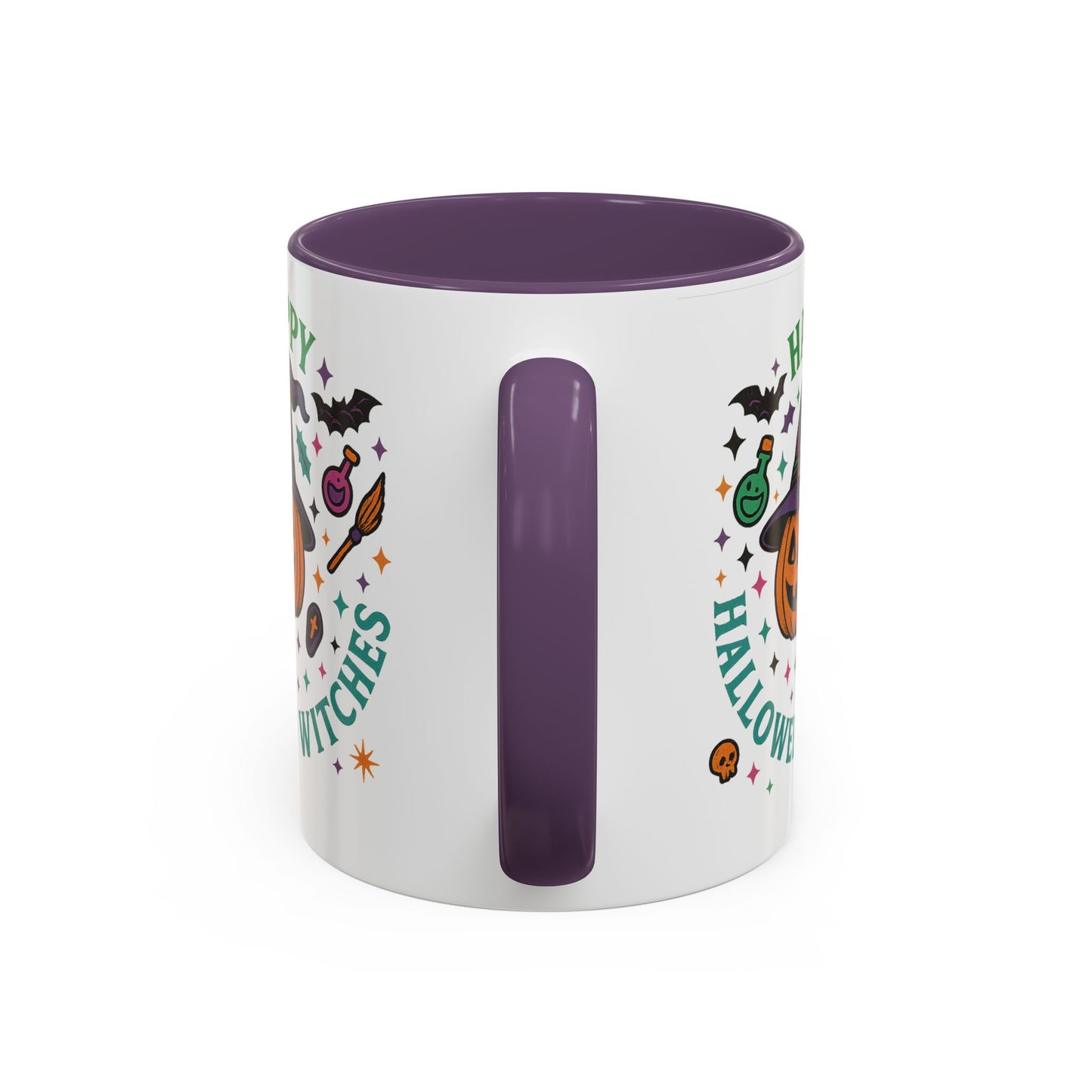 Halloween Witches Coffee Mug - Spooky Seasonal Drinkware, Perfect for Fall, Halloween Parties, Witch Lovers, Gifting