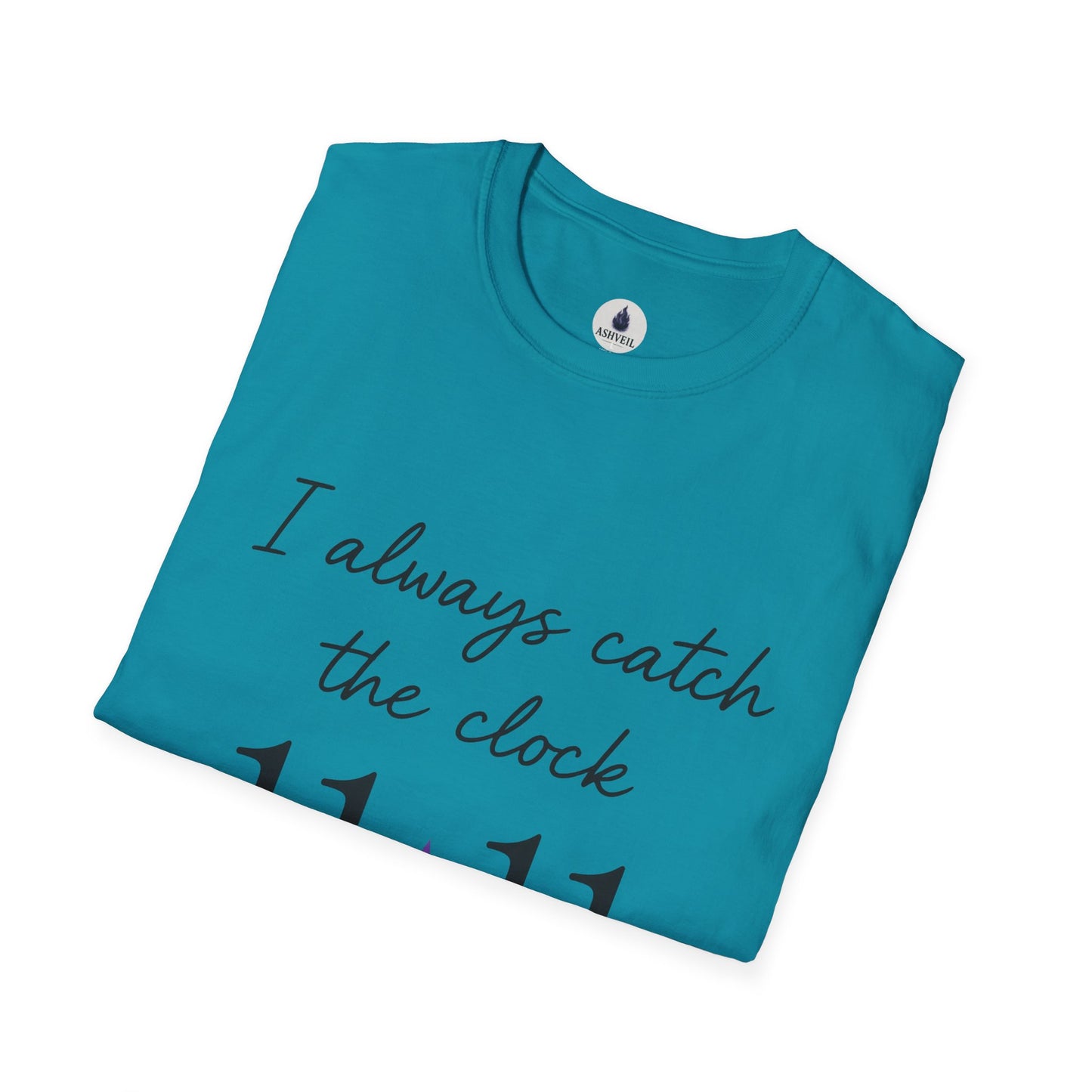 Magical 11:11 T-Shirt, Unisex Softstyle Tee for Dreamers, Perfect Gift for Spiritual Seekers, Comfortable Everyday Wear, Inspirational Gift
