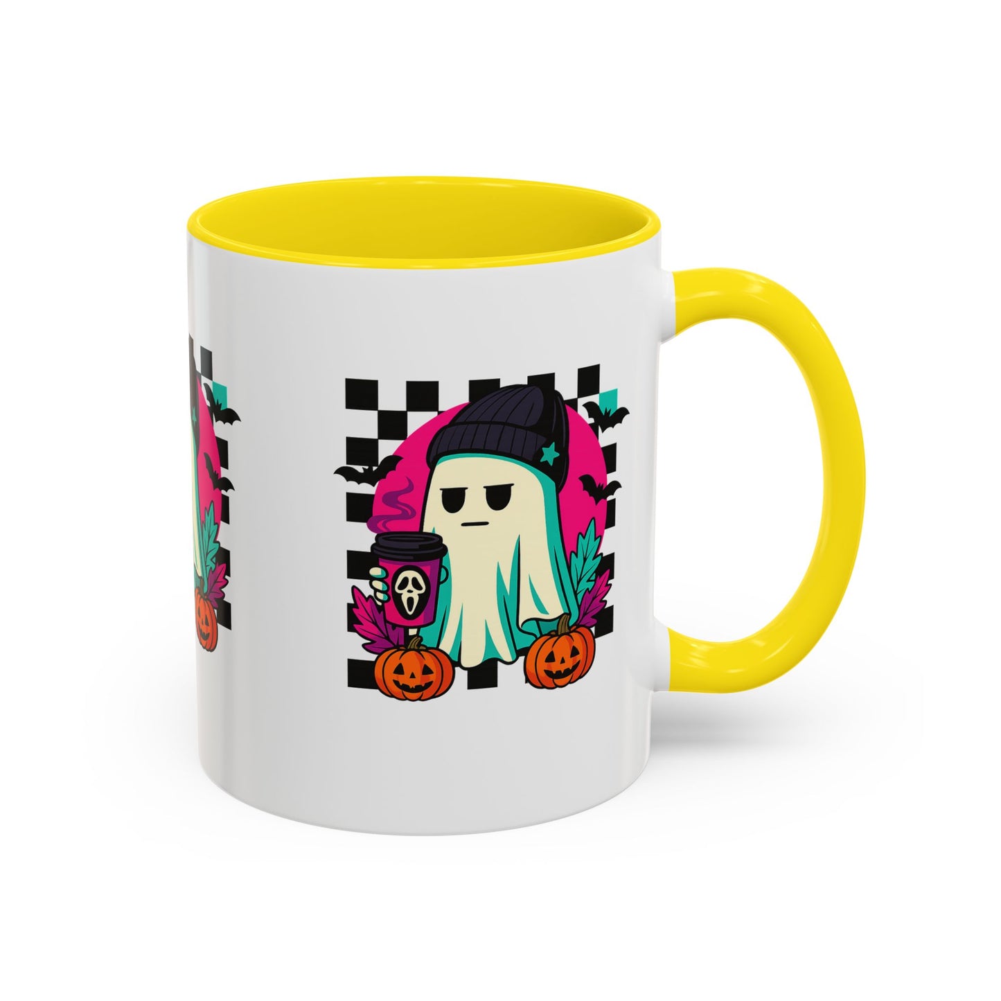 Spooky Ghost Coffee Mug, Halloween Mug, Cute Ghost Mug, Gift for Ghost Lovers, Fall Decor, Fun Coffee Cup