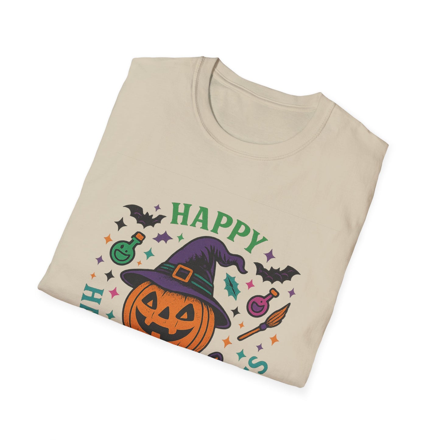 Happy Halloween Witches T-Shirt, Unisex Tee, Halloween Costume Shirt, Fall Fest Tee, Witch Lover Gift, Pumpkin Graphic Tee
