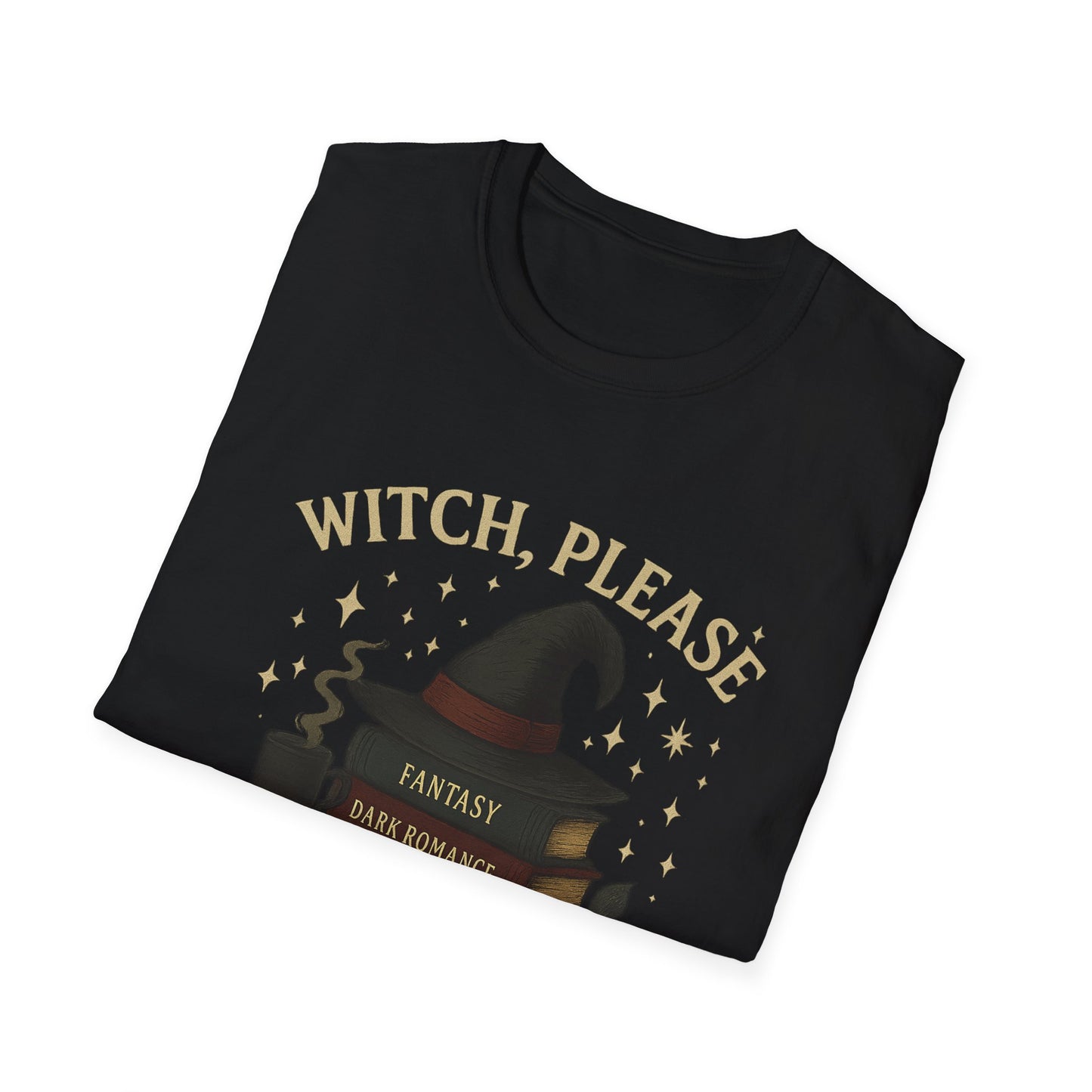 Witchy Book Lover T-Shirt | Fantasy T-Shirt, Gift for Bookworms, Witchy Vibes, Reading Apparel, Cozy Tee