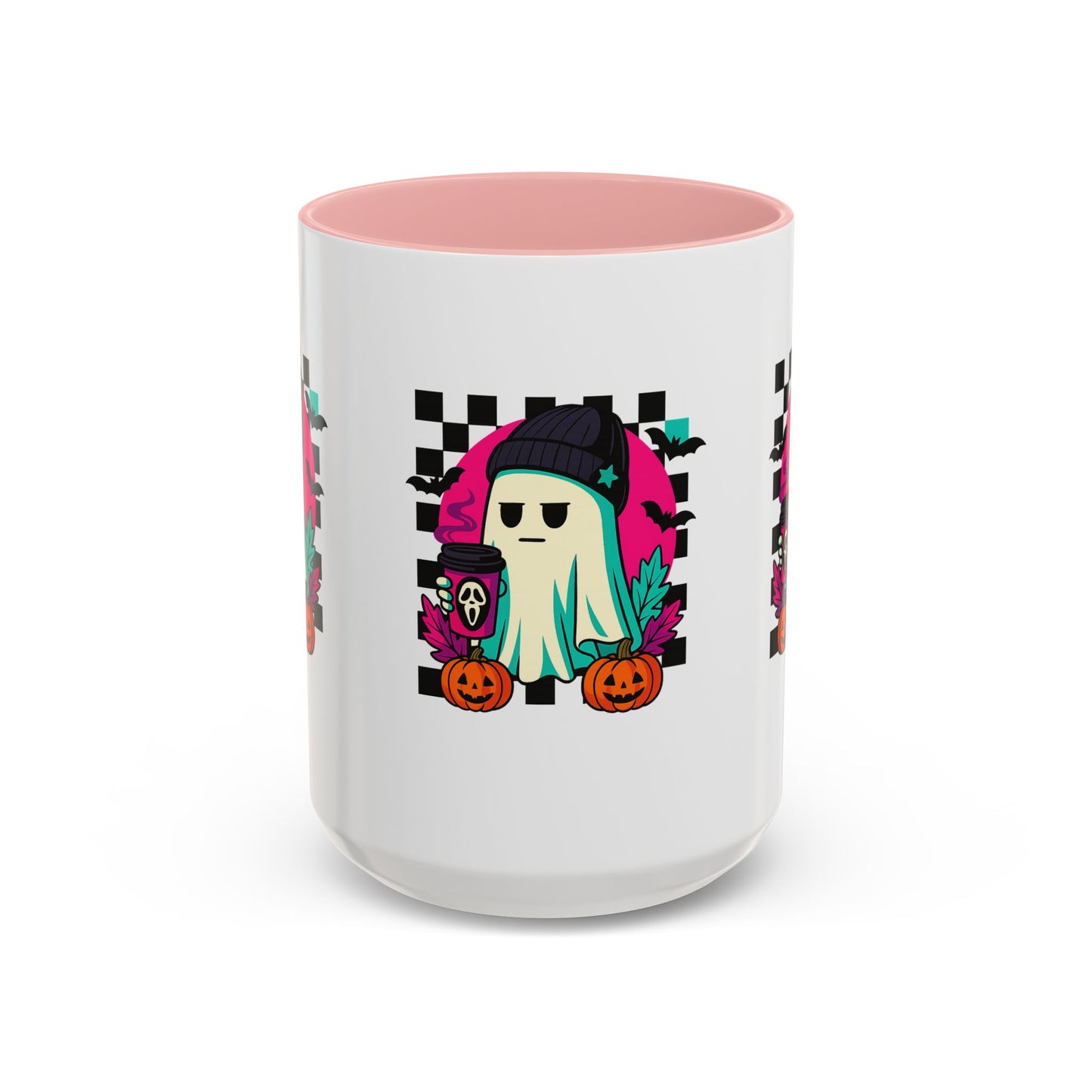 Spooky Ghost Coffee Mug, Halloween Mug, Cute Ghost Mug, Gift for Ghost Lovers, Fall Decor, Fun Coffee Cup