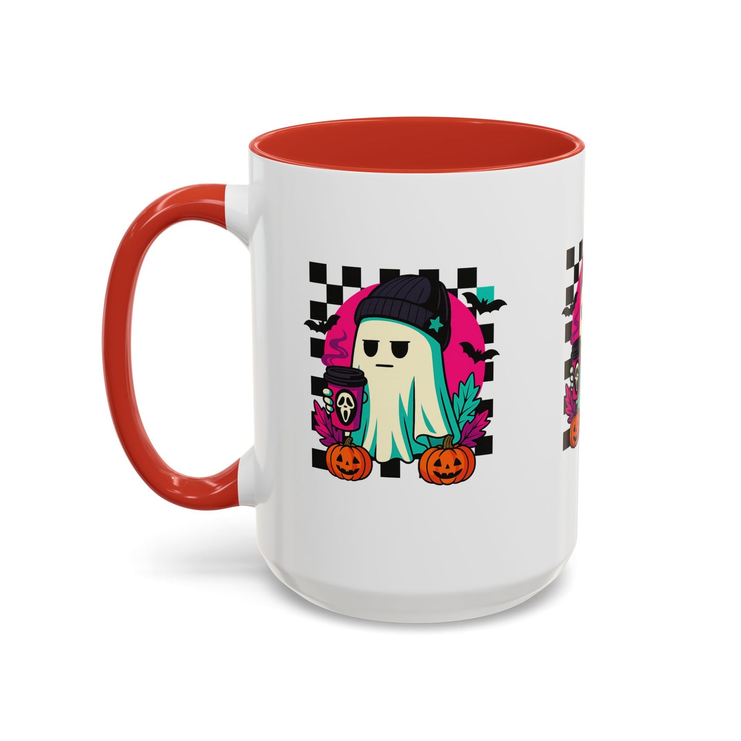 Spooky Ghost Coffee Mug, Halloween Mug, Cute Ghost Mug, Gift for Ghost Lovers, Fall Decor, Fun Coffee Cup