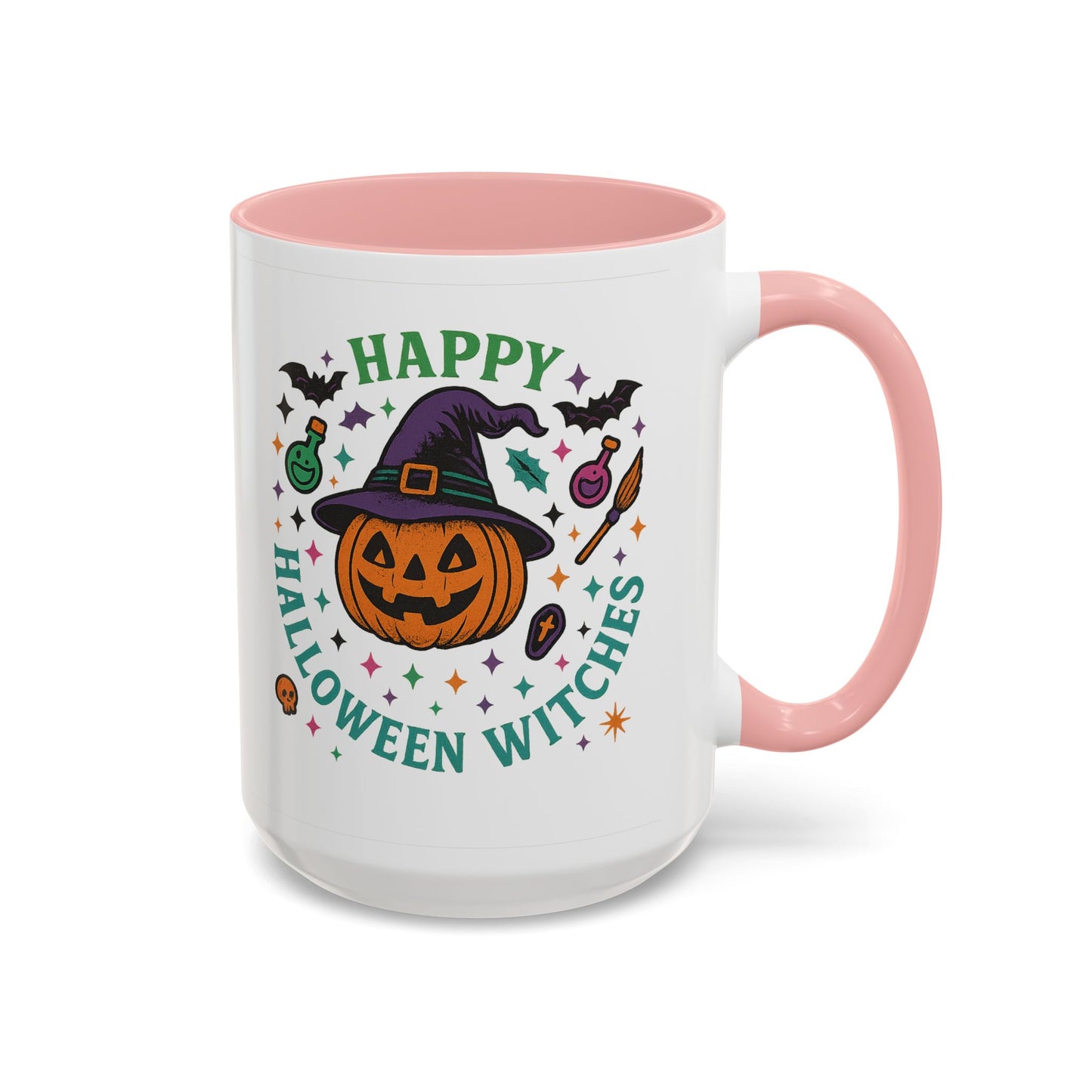 Halloween Witches Coffee Mug - Spooky Seasonal Drinkware, Perfect for Fall, Halloween Parties, Witch Lovers, Gifting