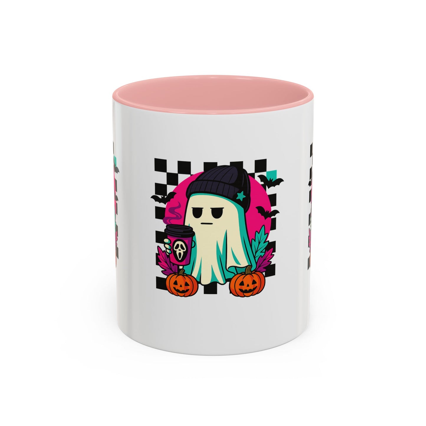 Spooky Ghost Coffee Mug, Halloween Mug, Cute Ghost Mug, Gift for Ghost Lovers, Fall Decor, Fun Coffee Cup