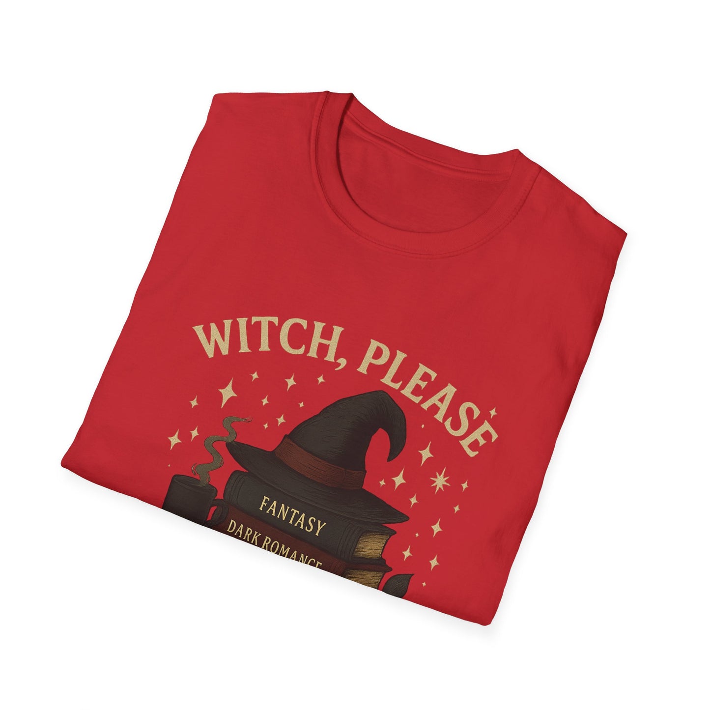 Witchy Book Lover T-Shirt | Fantasy T-Shirt, Gift for Bookworms, Witchy Vibes, Reading Apparel, Cozy Tee
