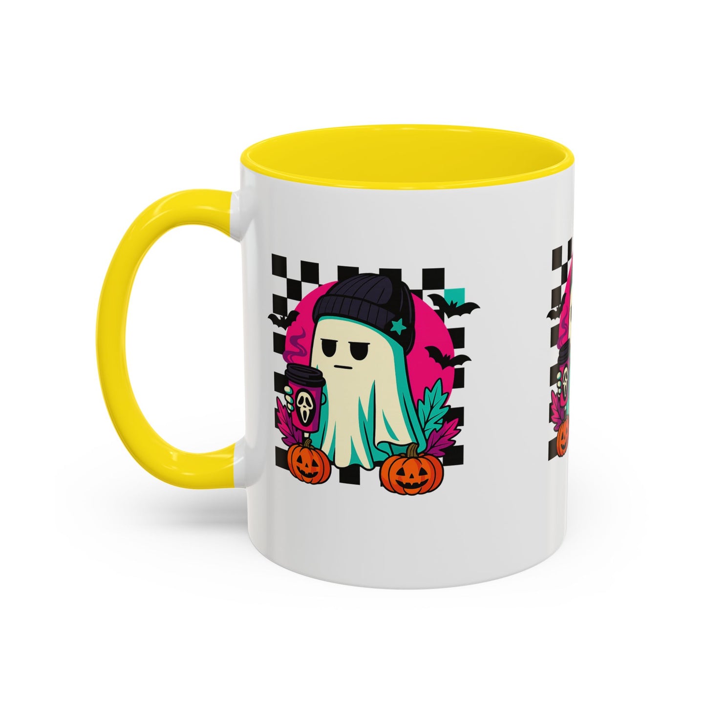 Spooky Ghost Coffee Mug, Halloween Mug, Cute Ghost Mug, Gift for Ghost Lovers, Fall Decor, Fun Coffee Cup