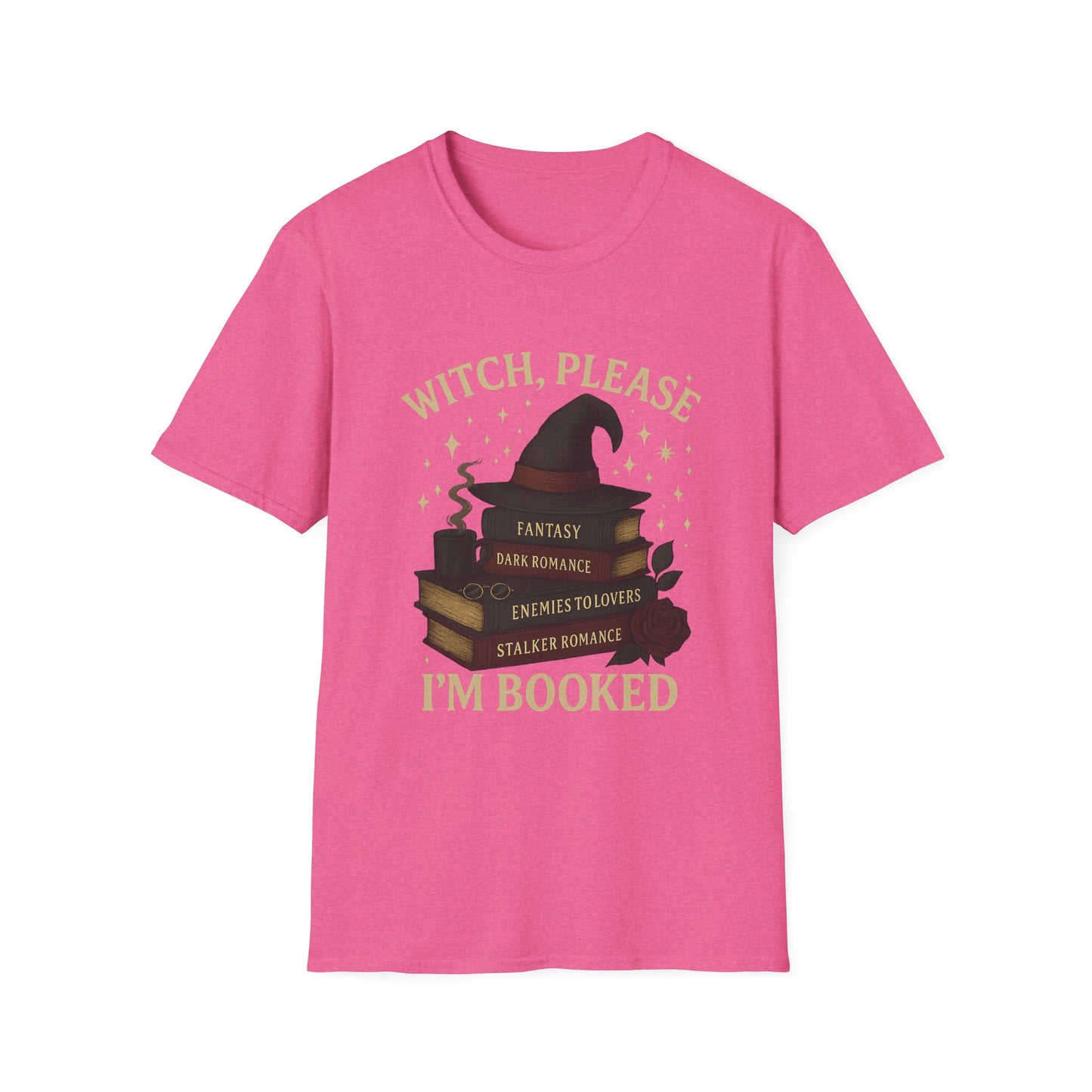 Witchy Book Lover T-Shirt | Fantasy T-Shirt, Gift for Bookworms, Witchy Vibes, Reading Apparel, Cozy Tee