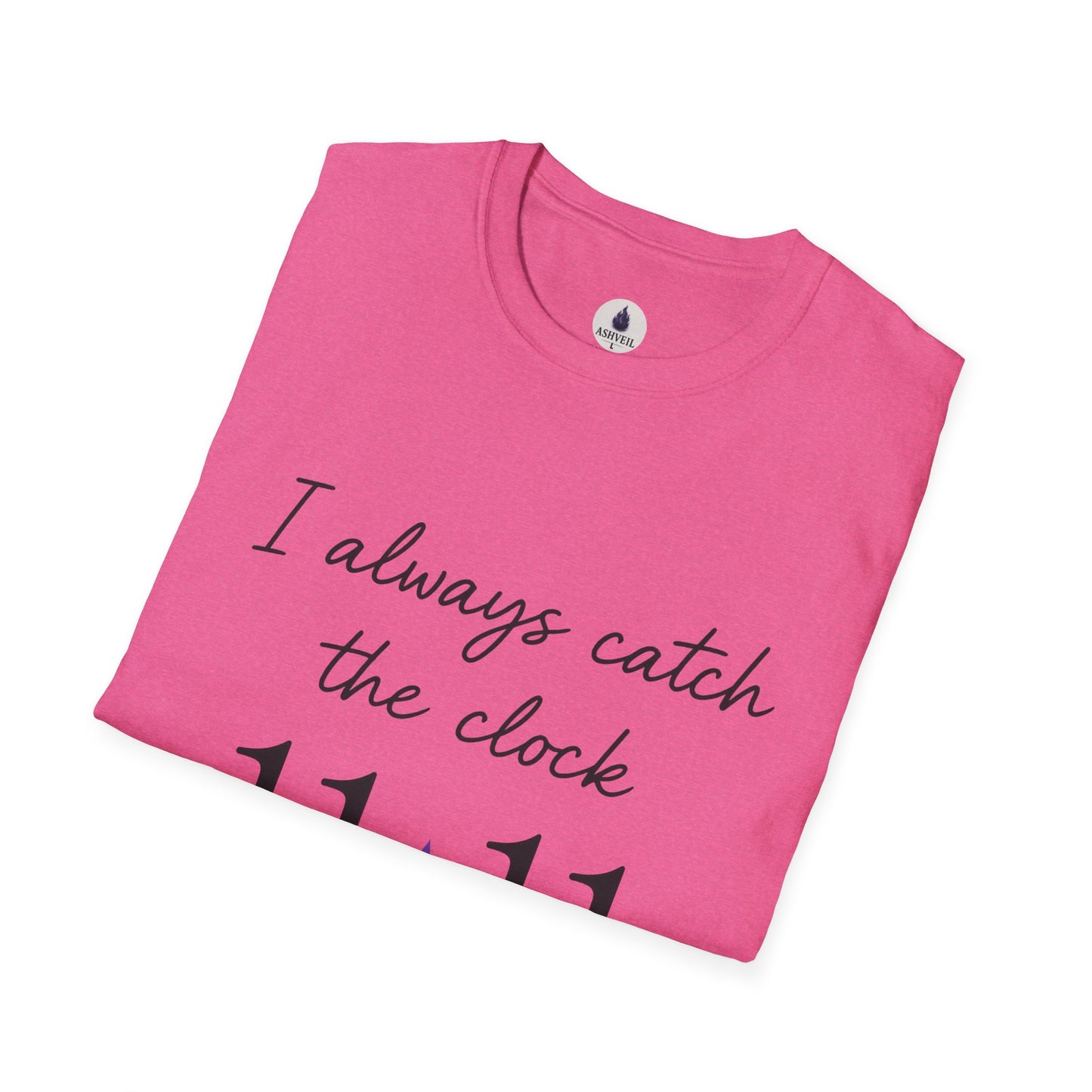 Magical 11:11 T-Shirt, Unisex Softstyle Tee for Dreamers, Perfect Gift for Spiritual Seekers, Comfortable Everyday Wear, Inspirational Gift