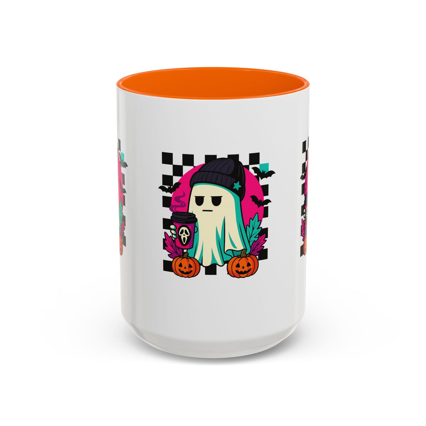 Spooky Ghost Coffee Mug, Halloween Mug, Cute Ghost Mug, Gift for Ghost Lovers, Fall Decor, Fun Coffee Cup