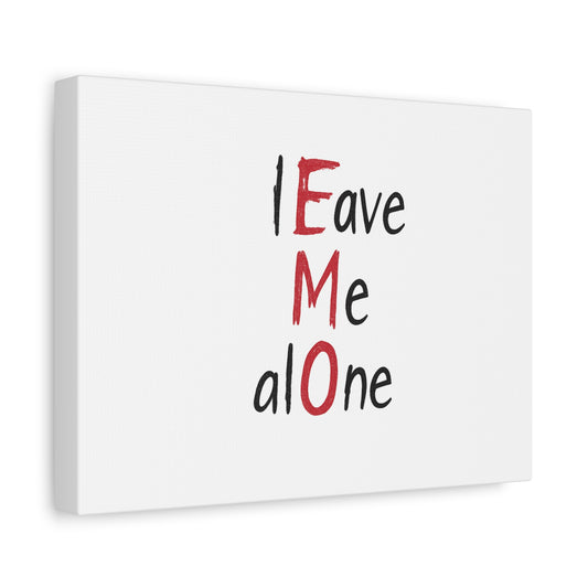 Emo Art Canvas Print, Emo Decor, Alternative Wall Art, Gift for Emo Fans, Room Decor