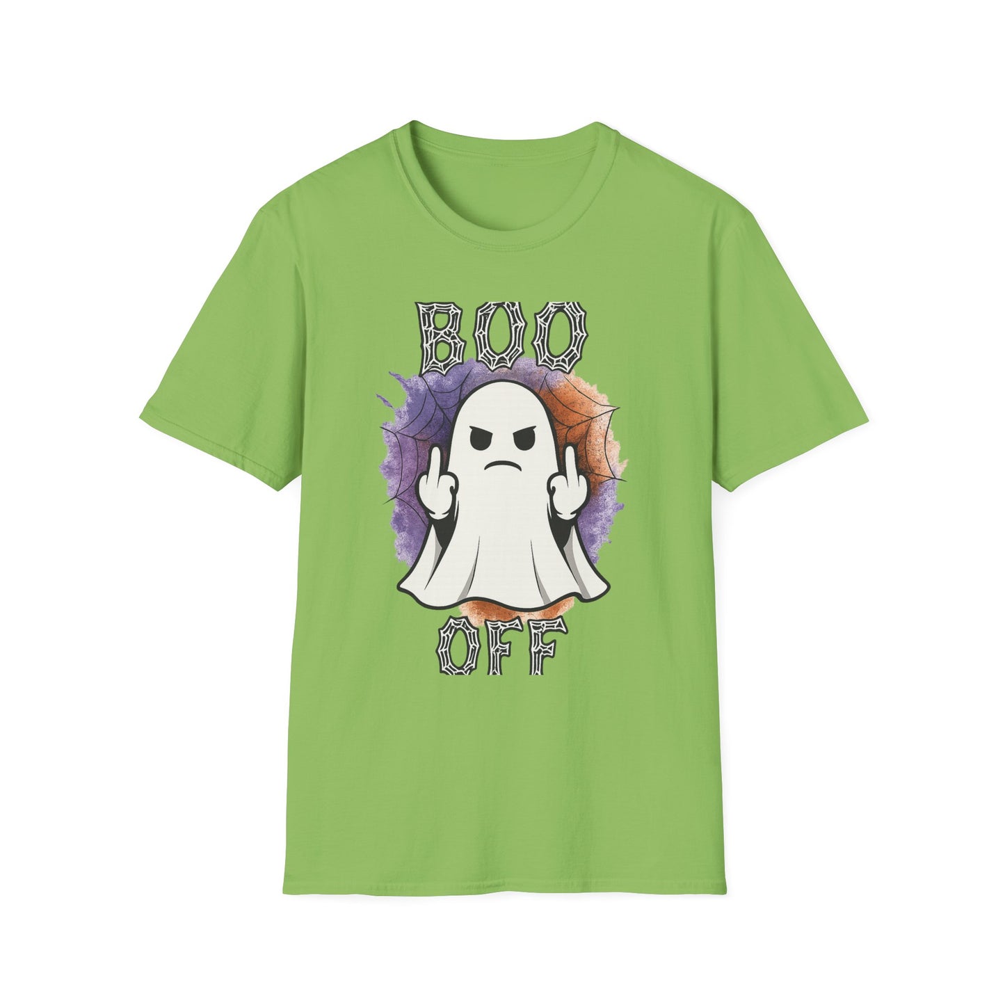 Boo Off Ghost T-Shirt | Funny Halloween Tee, Unisex Graphic Shirt, Halloween Party Outfit, Ghost Lover Gift, Spooky Season Apparel
