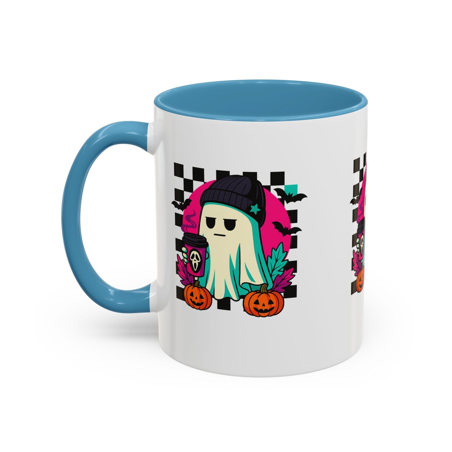 Spooky Ghost Coffee Mug, Halloween Mug, Cute Ghost Mug, Gift for Ghost Lovers, Fall Decor, Fun Coffee Cup