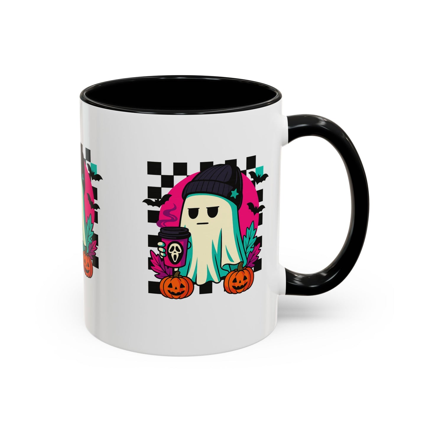 Spooky Ghost Coffee Mug, Halloween Mug, Cute Ghost Mug, Gift for Ghost Lovers, Fall Decor, Fun Coffee Cup