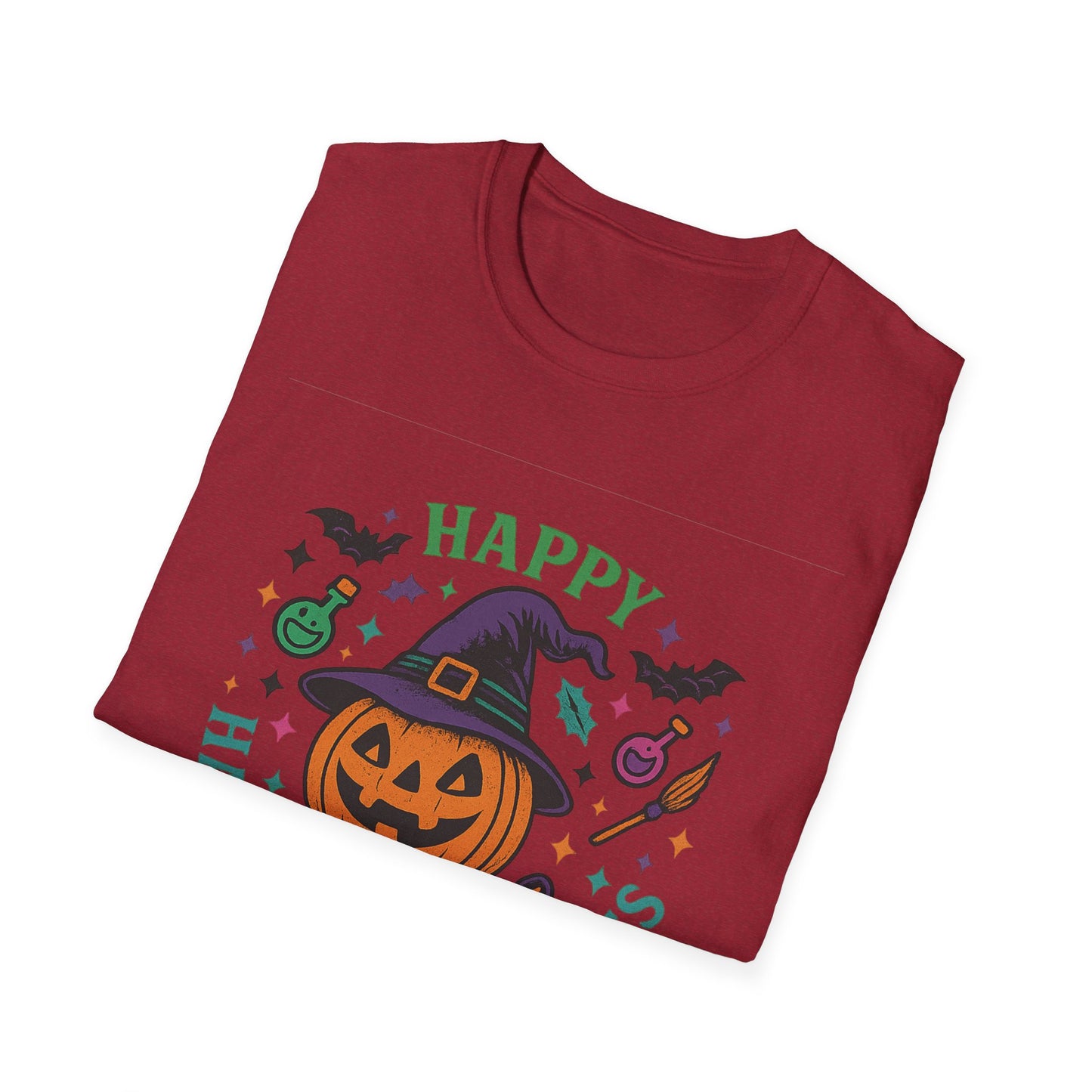 Happy Halloween Witches T-Shirt, Unisex Tee, Halloween Costume Shirt, Fall Fest Tee, Witch Lover Gift, Pumpkin Graphic Tee