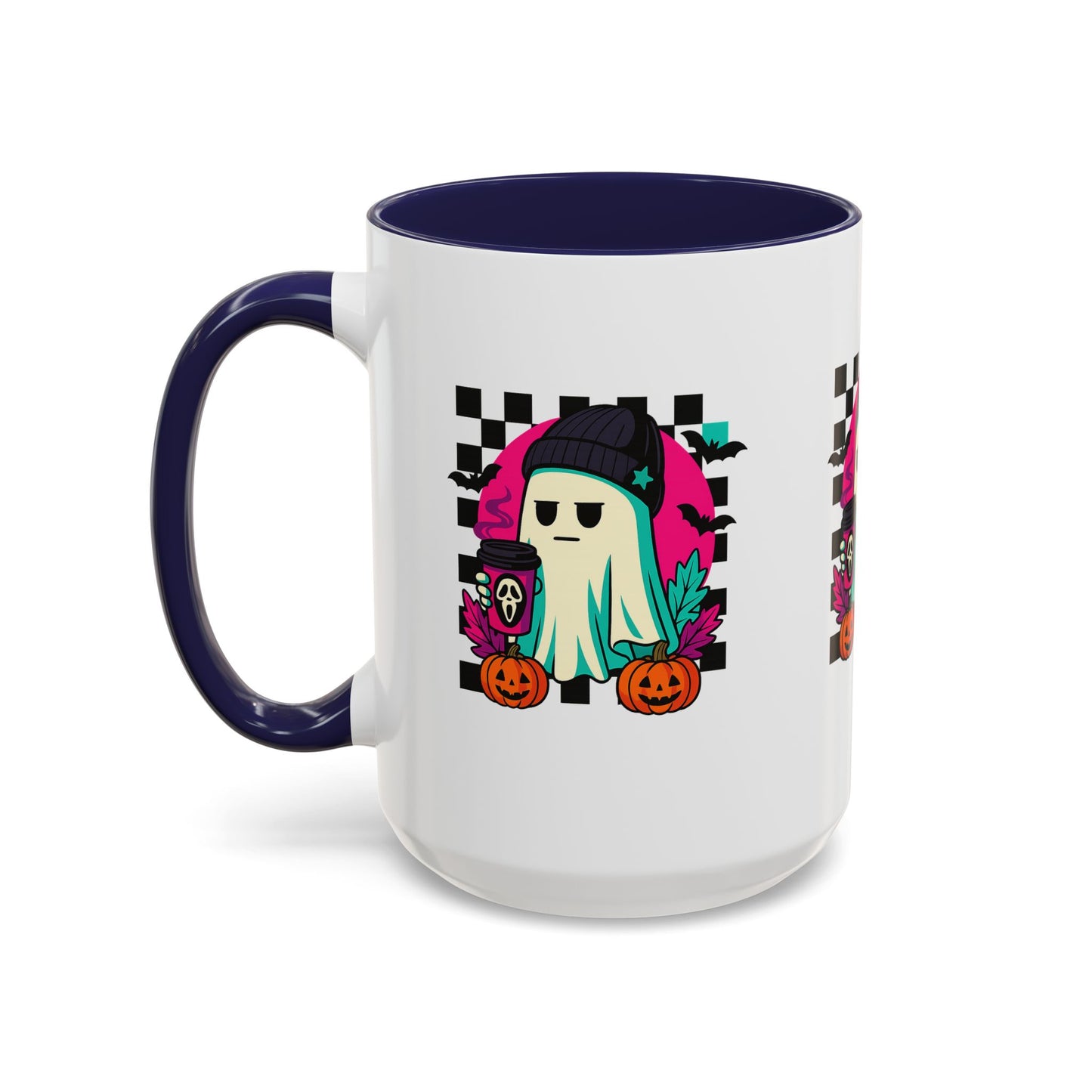 Spooky Ghost Coffee Mug, Halloween Mug, Cute Ghost Mug, Gift for Ghost Lovers, Fall Decor, Fun Coffee Cup