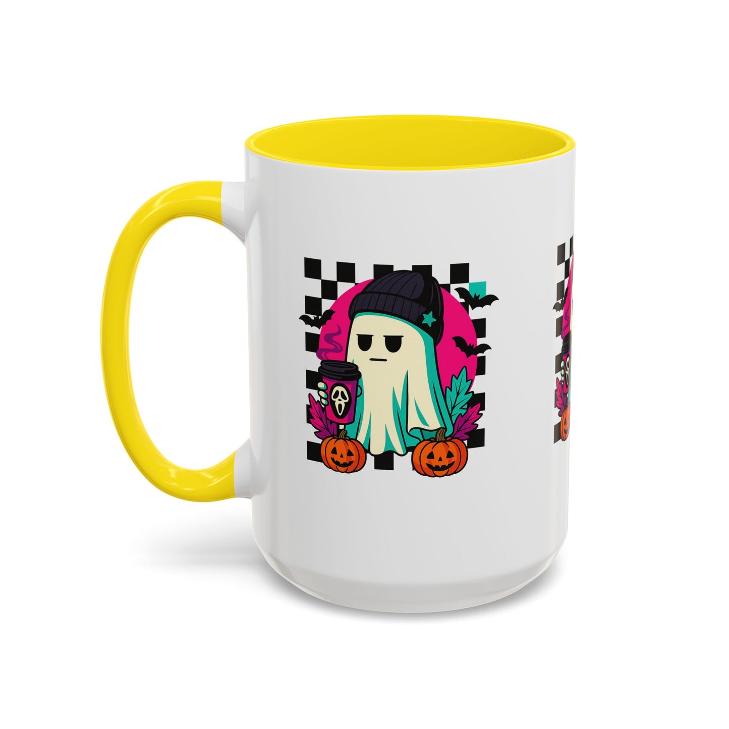Spooky Ghost Coffee Mug, Halloween Mug, Cute Ghost Mug, Gift for Ghost Lovers, Fall Decor, Fun Coffee Cup