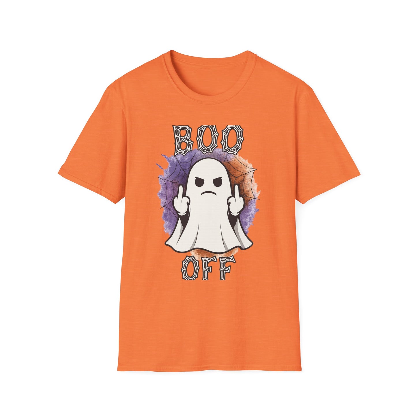 Boo Off Ghost T-Shirt | Funny Halloween Tee, Unisex Graphic Shirt, Halloween Party Outfit, Ghost Lover Gift, Spooky Season Apparel